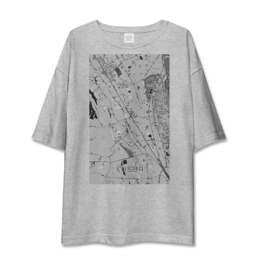 【福生(東京都)】地図柄ビッグシルエットTシャツ