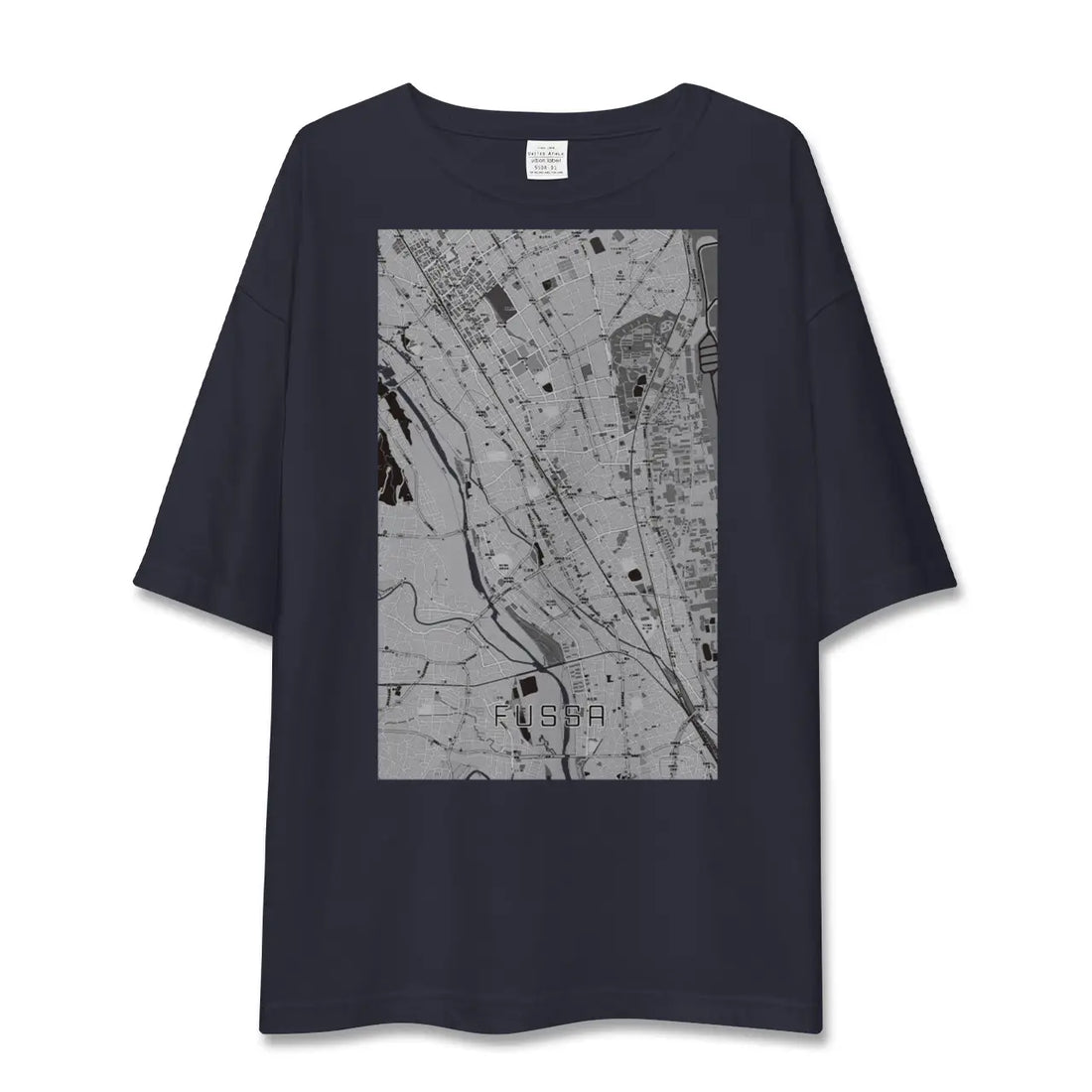 【福生(東京都)】地図柄ビッグシルエットTシャツ