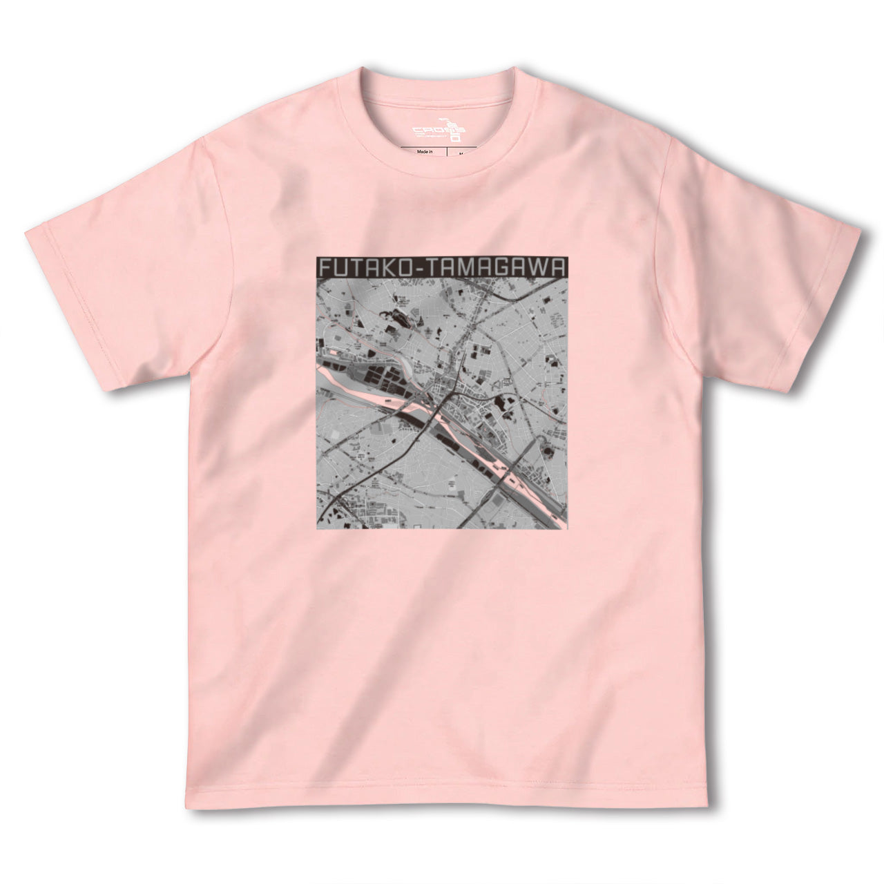【二子玉川(東京都)】地図柄ヘビーウェイトTシャツ