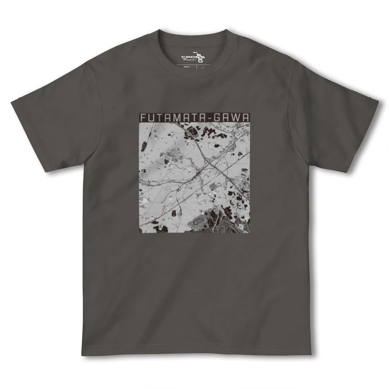 【二俣川(神奈川県)】地図柄ヘビーウェイトTシャツ