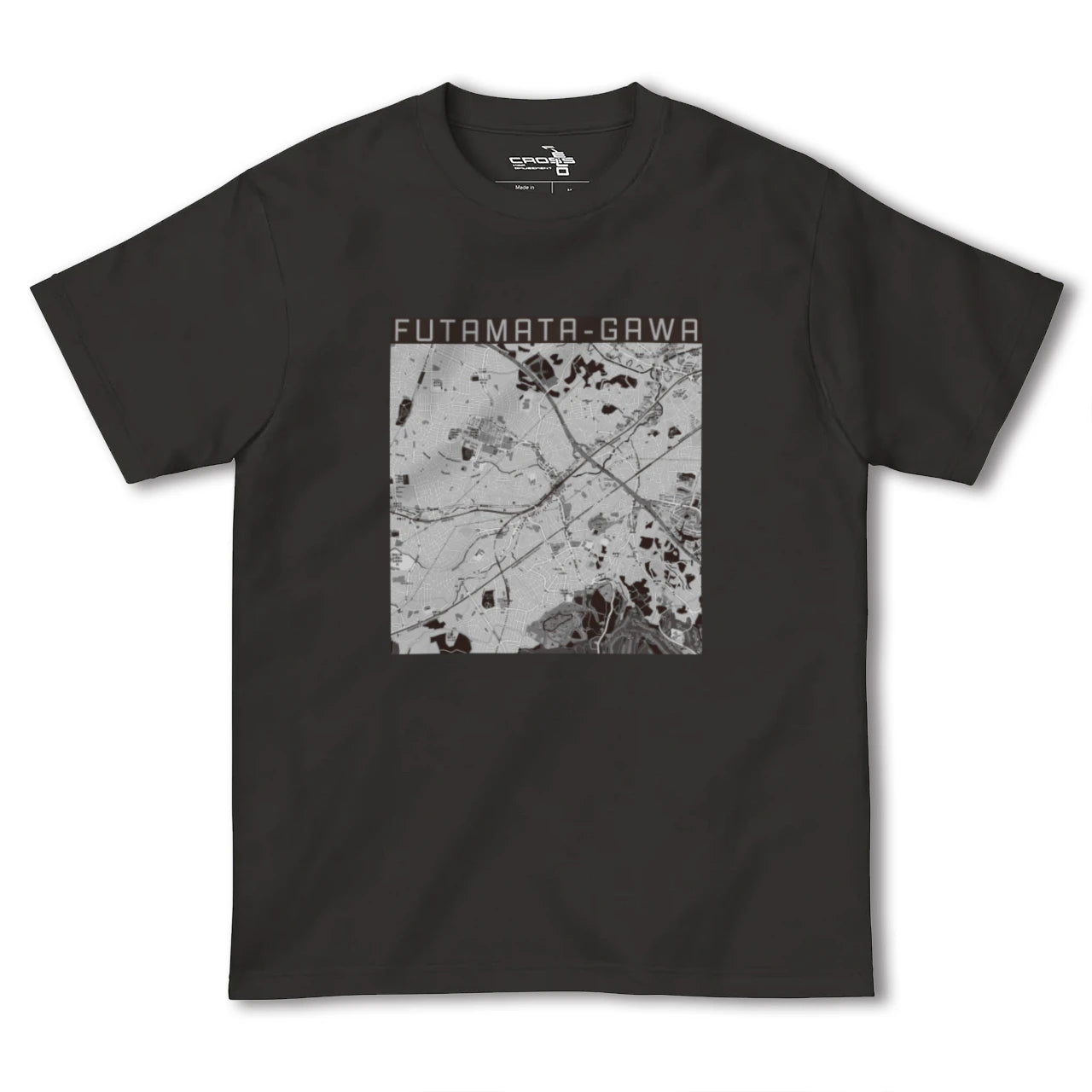 【二俣川(神奈川県)】地図柄ヘビーウェイトTシャツ