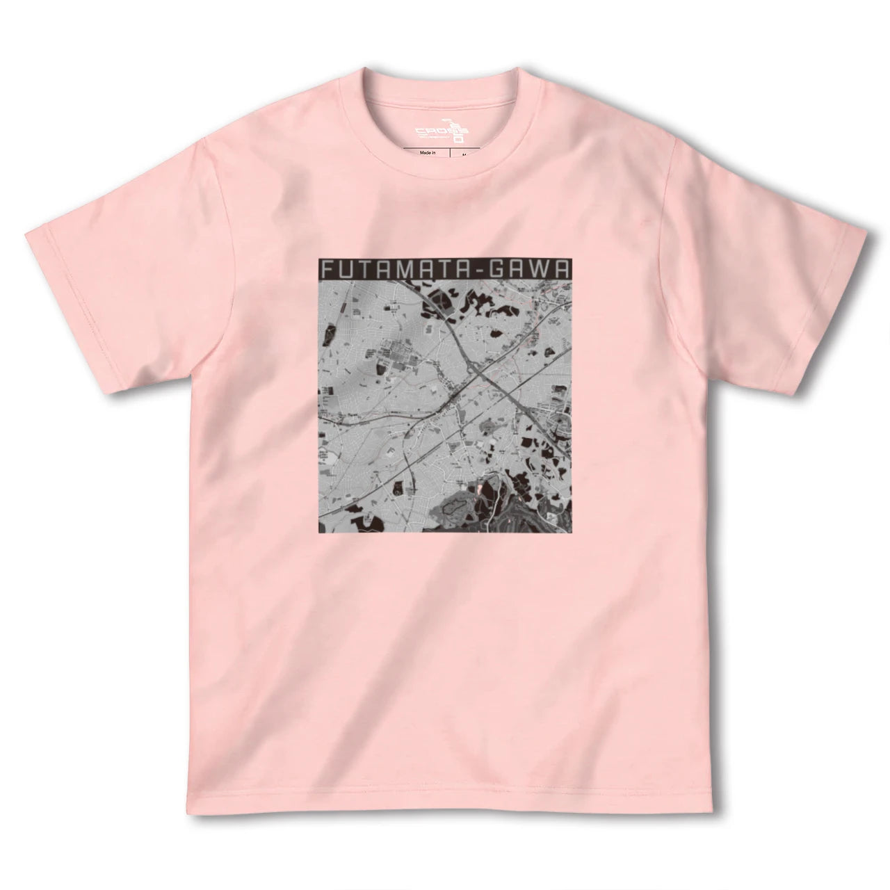 【二俣川(神奈川県)】地図柄ヘビーウェイトTシャツ