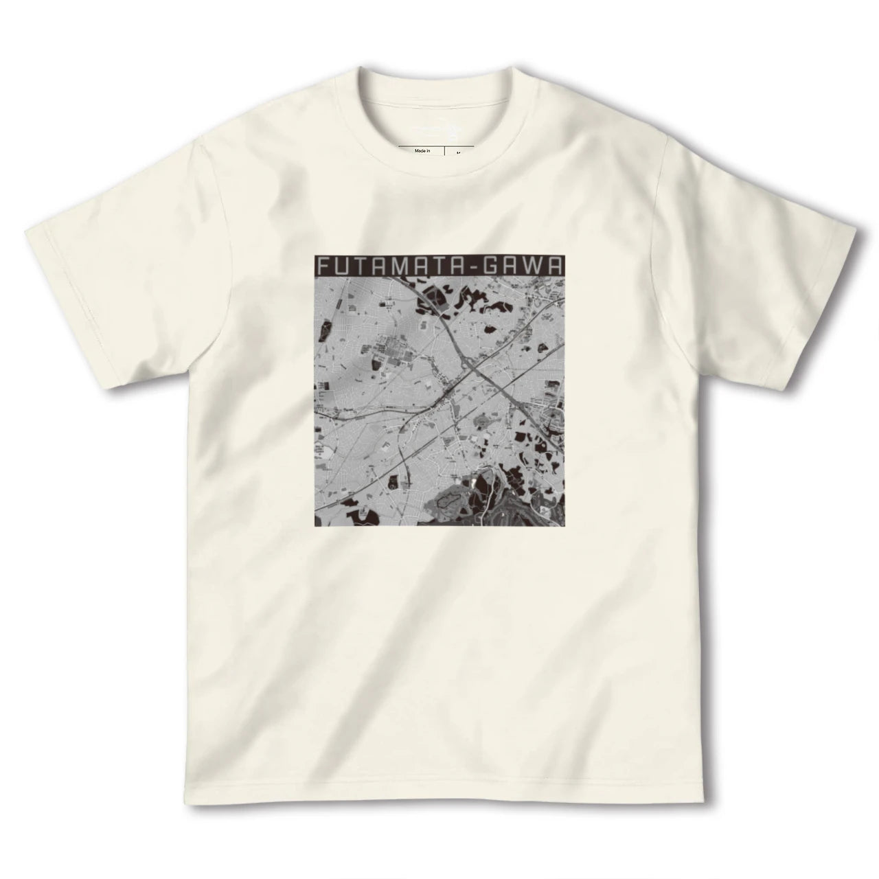 【二俣川(神奈川県)】地図柄ヘビーウェイトTシャツ