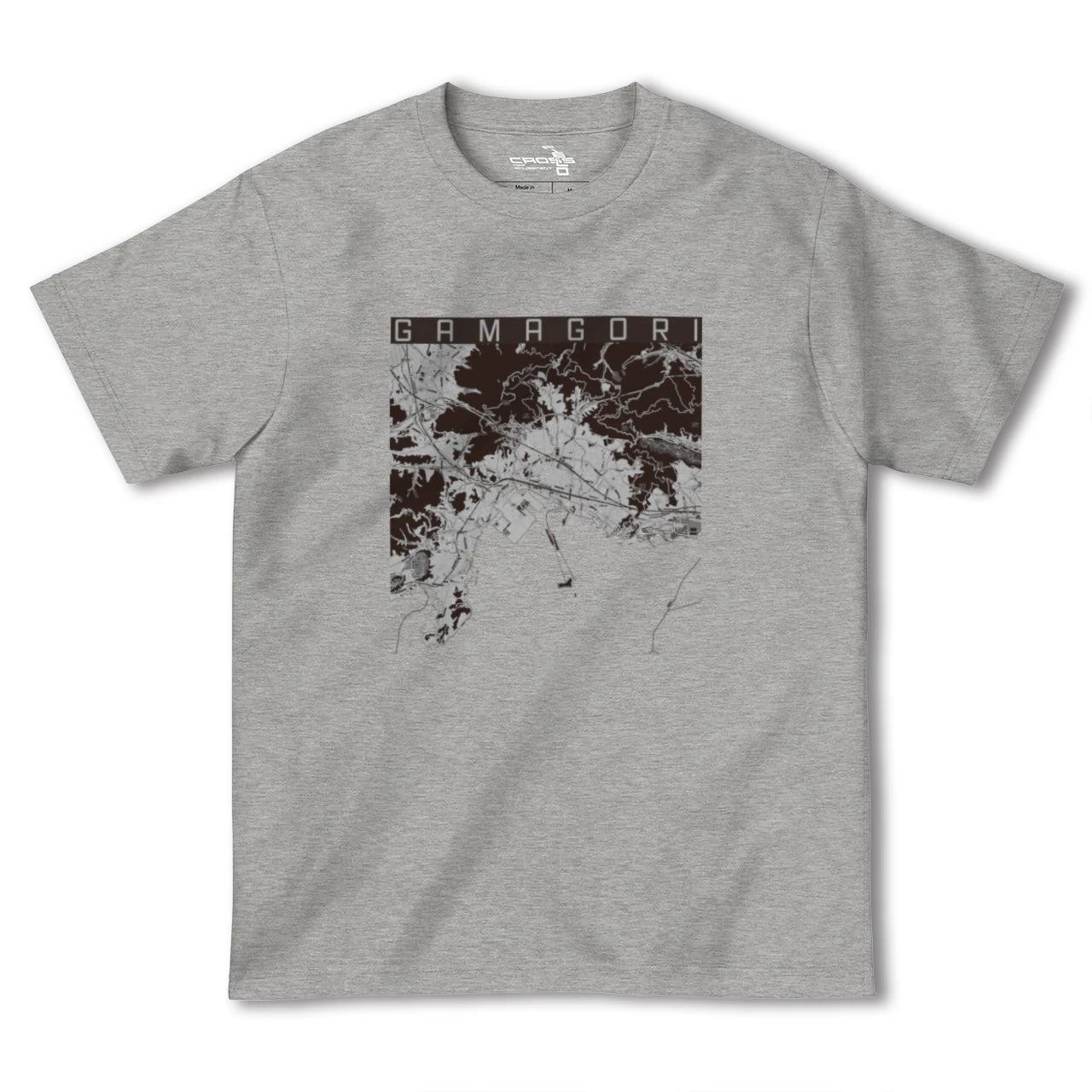 【蒲郡(愛知県)】地図柄ヘビーウェイトTシャツ