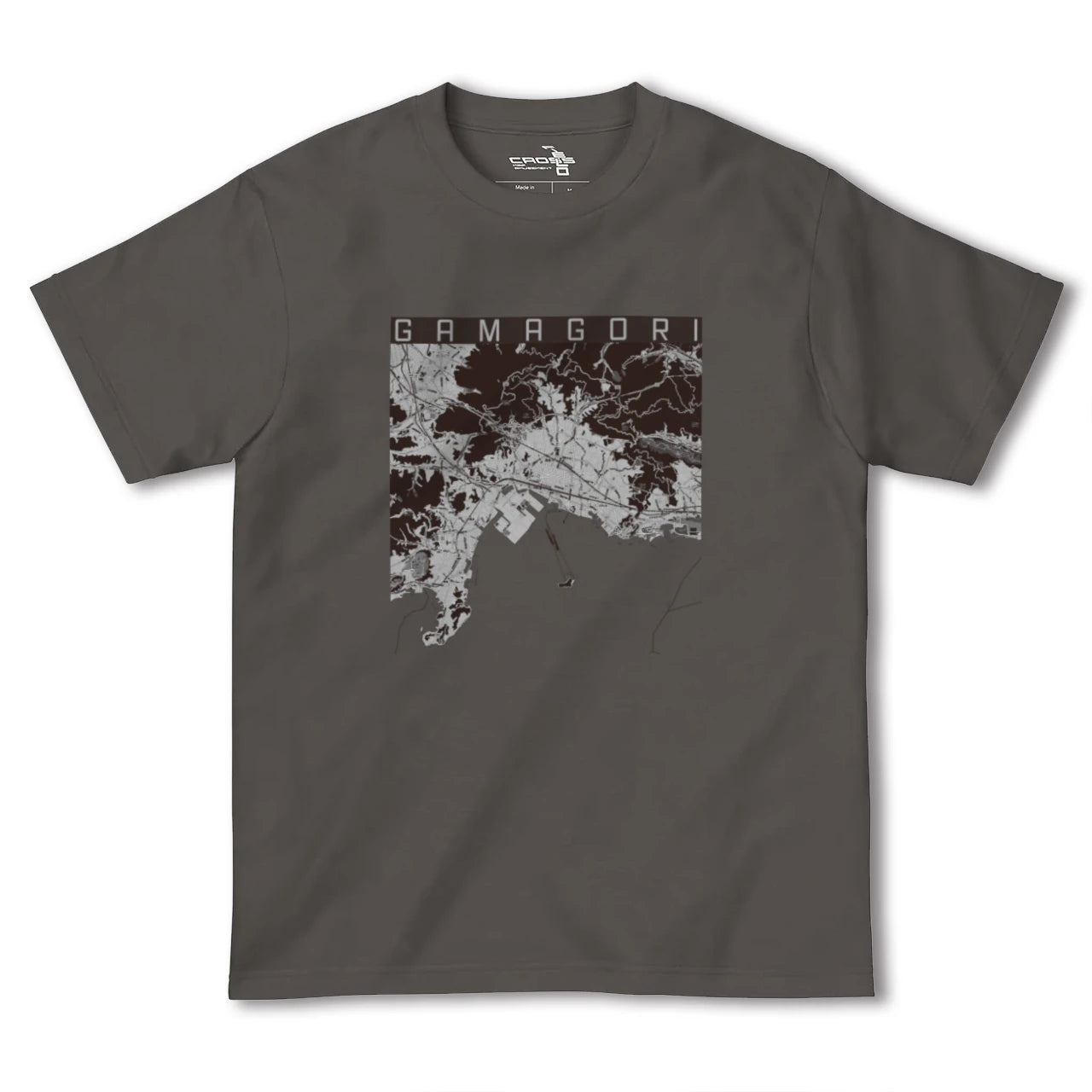 【蒲郡(愛知県)】地図柄ヘビーウェイトTシャツ