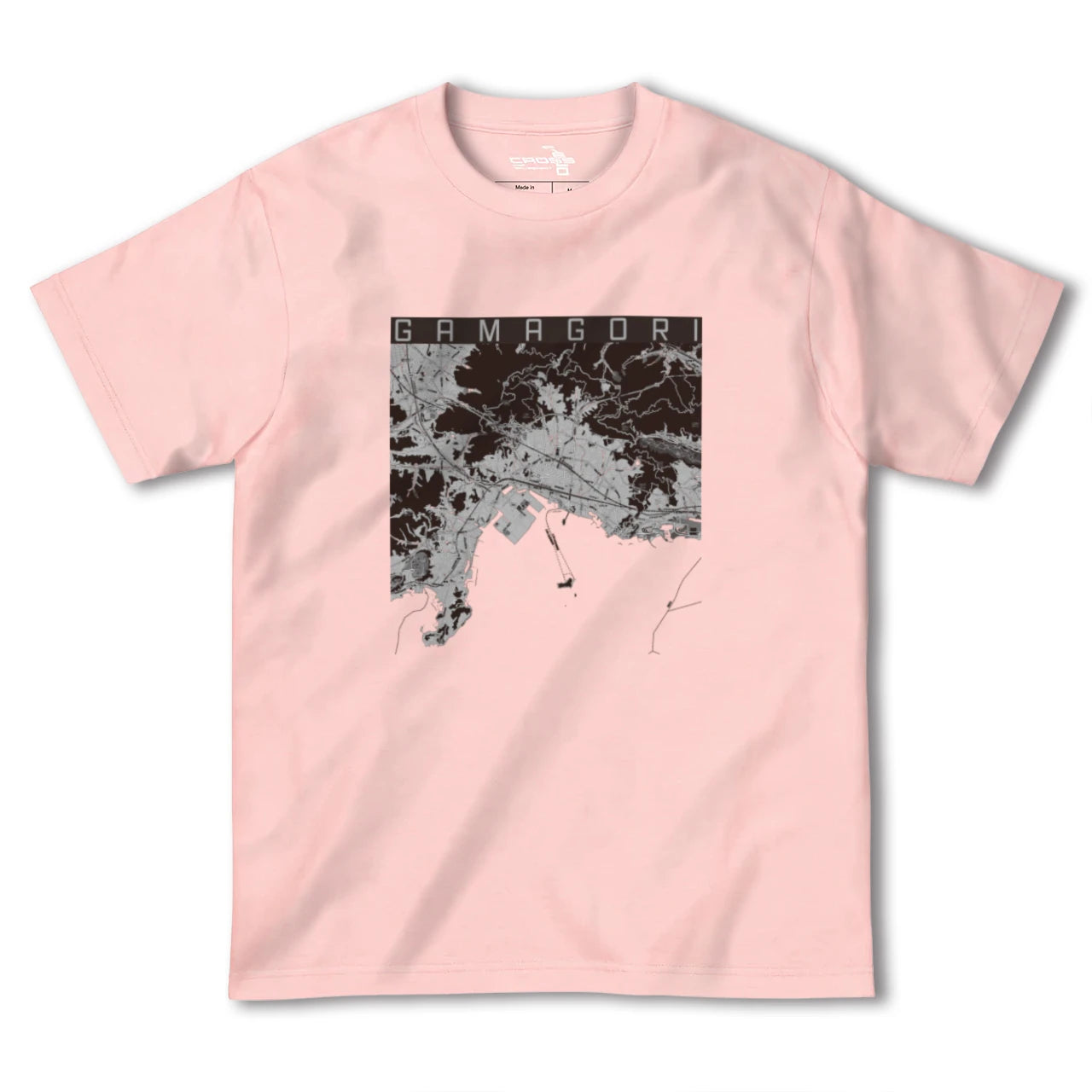 【蒲郡(愛知県)】地図柄ヘビーウェイトTシャツ