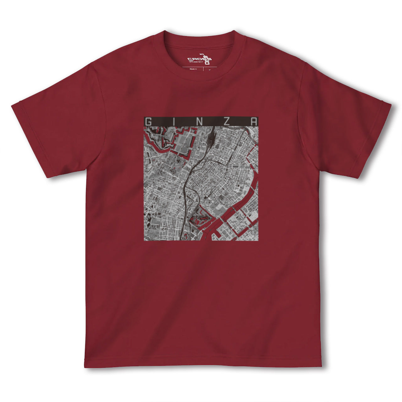 【銀座(東京都)】地図柄ヘビーウェイトTシャツ