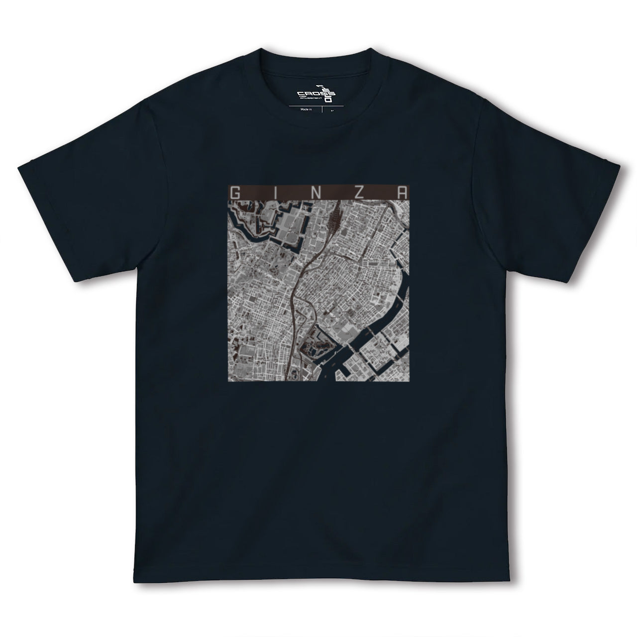 【銀座(東京都)】地図柄ヘビーウェイトTシャツ