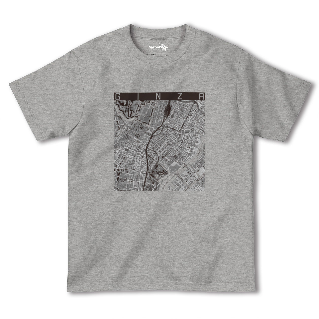 【銀座(東京都)】地図柄ヘビーウェイトTシャツ