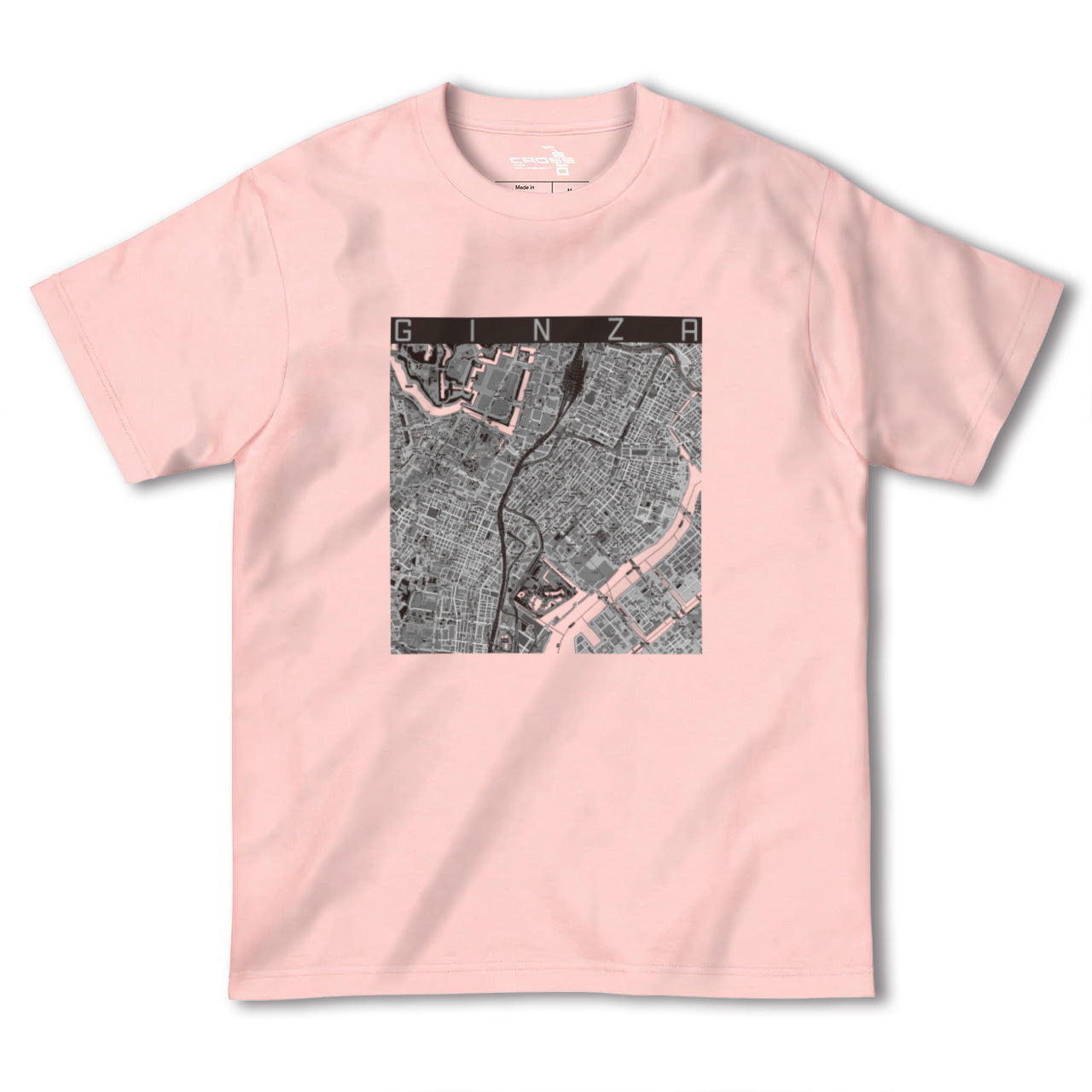 【銀座(東京都)】地図柄ヘビーウェイトTシャツ