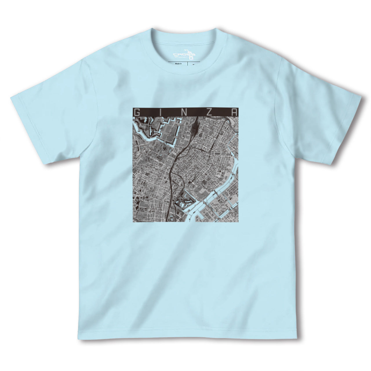 【銀座(東京都)】地図柄ヘビーウェイトTシャツ