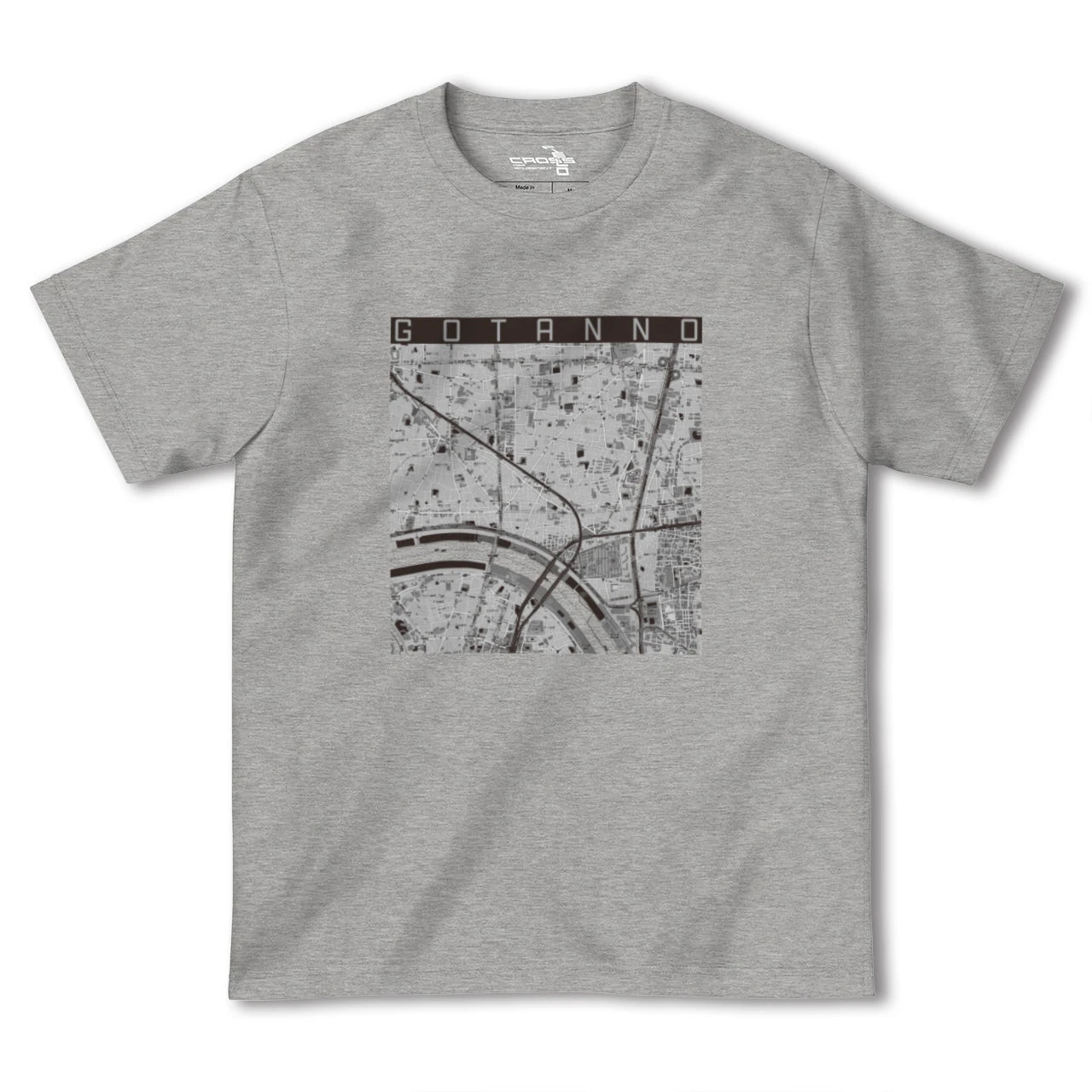 【五反野(東京都)】地図柄ヘビーウェイトTシャツ
