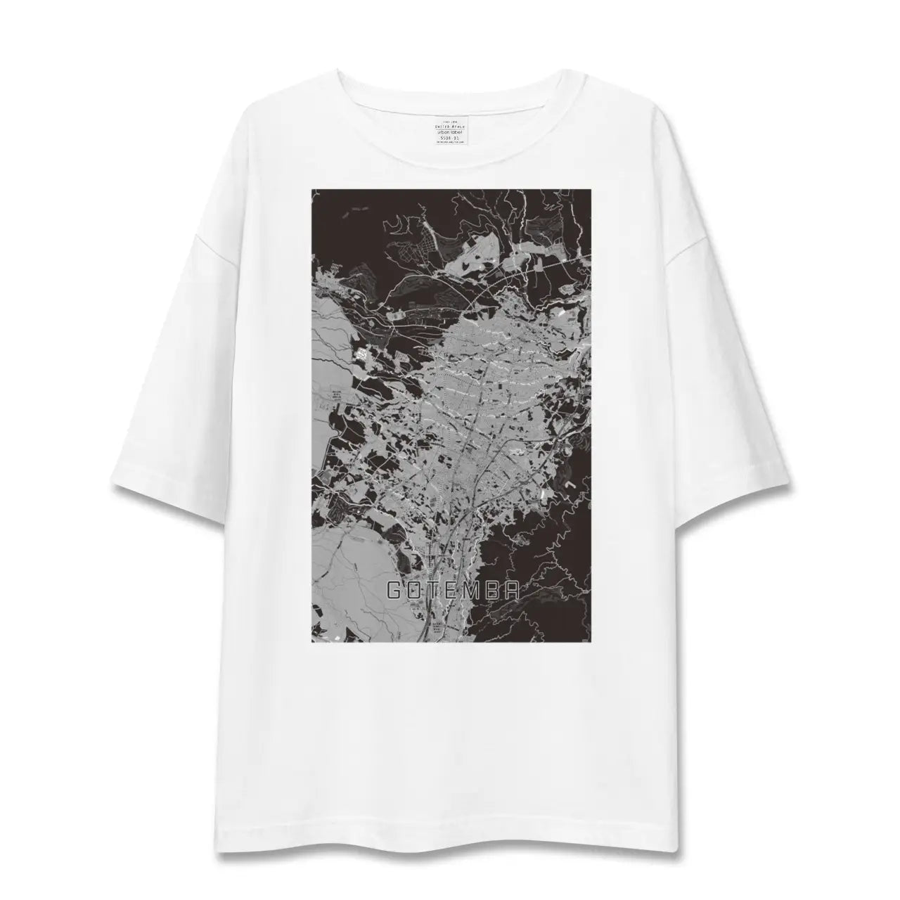 【御殿場(静岡県)】地図柄ビッグシルエットTシャツ