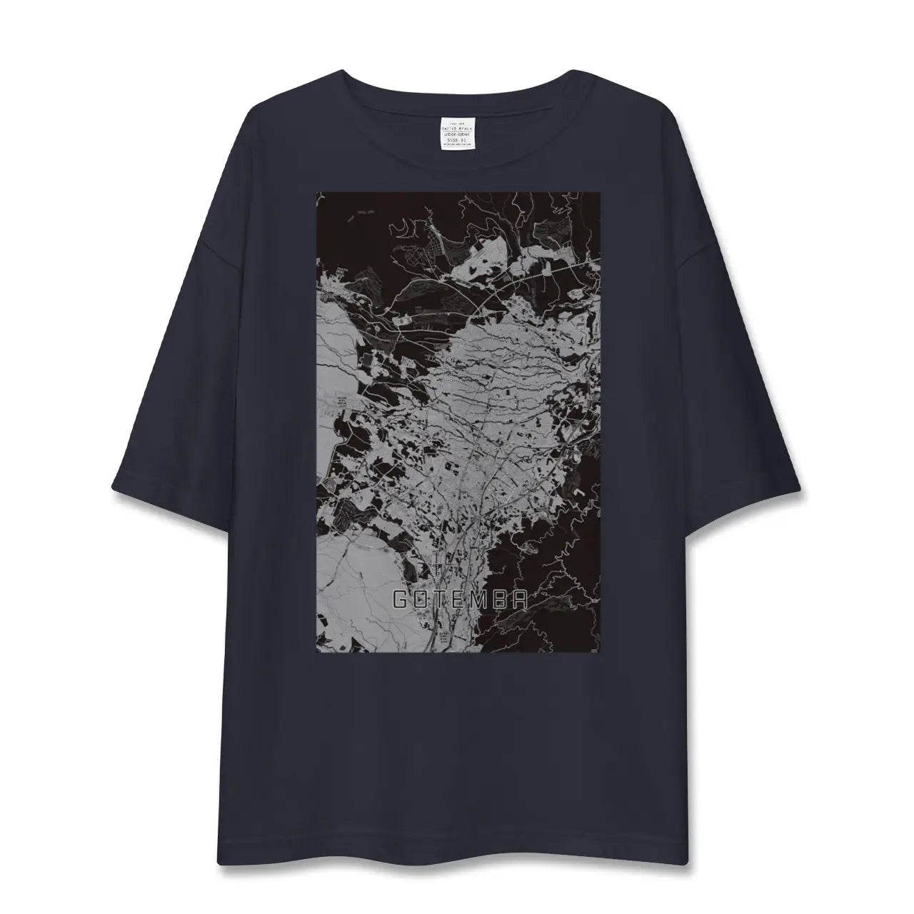 【御殿場(静岡県)】地図柄ビッグシルエットTシャツ