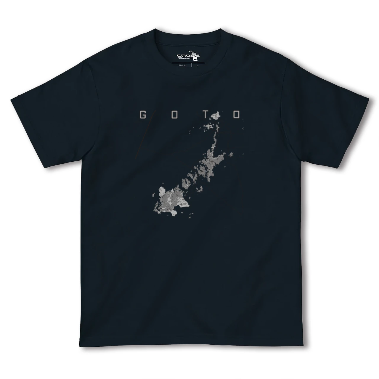 【五島(長崎県)】地図柄ヘビーウェイトTシャツ