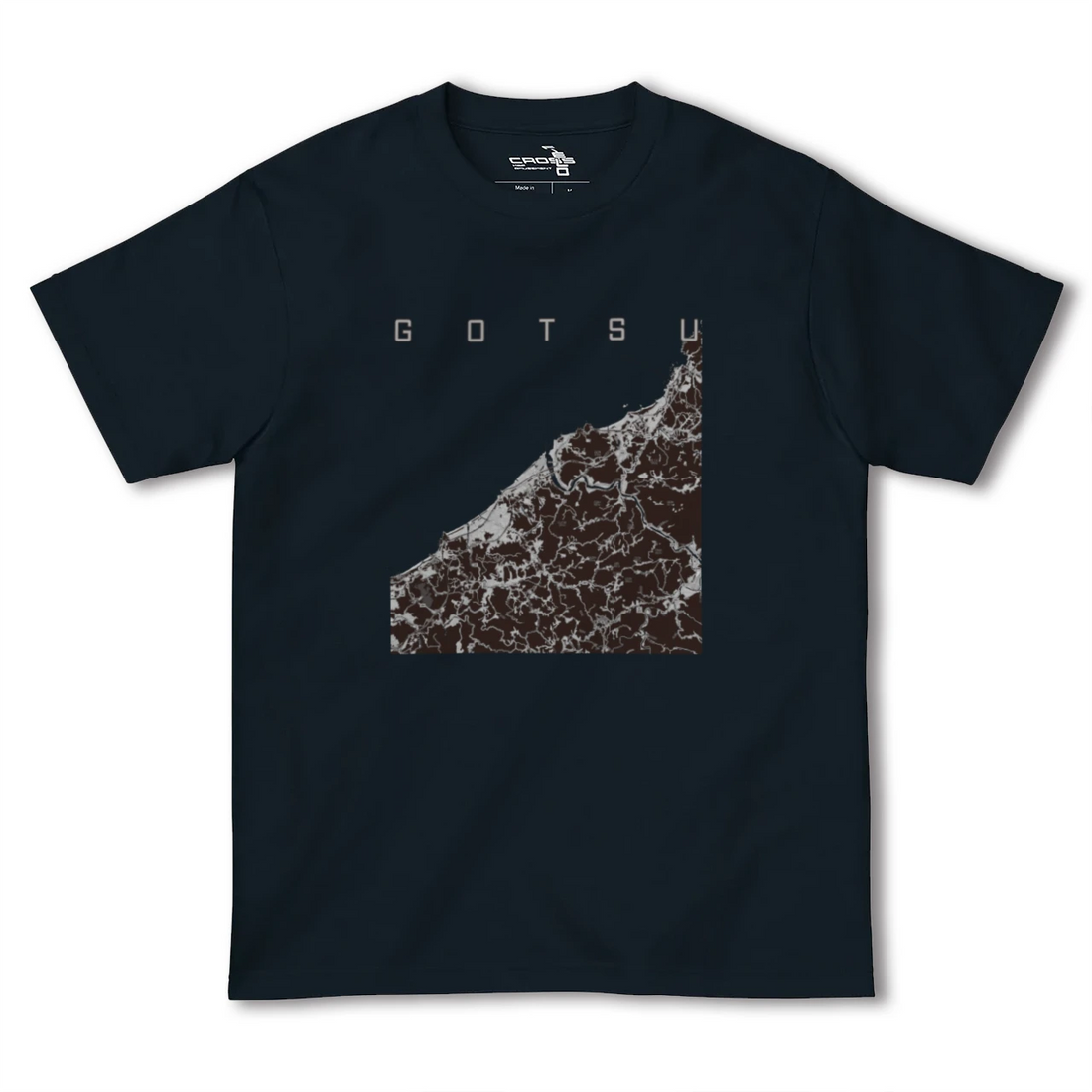 【江津(島根県)】地図柄ヘビーウェイトTシャツ