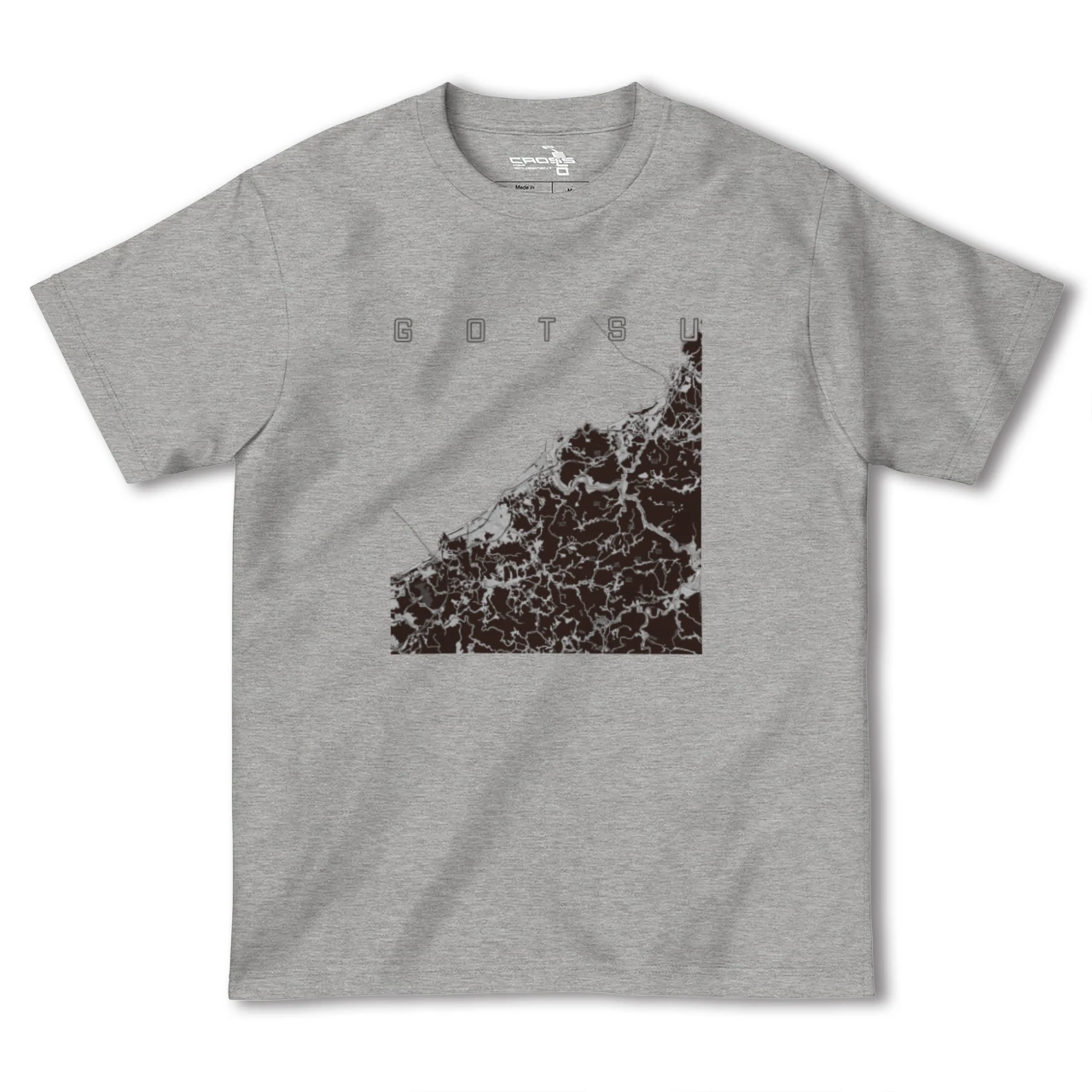【江津(島根県)】地図柄ヘビーウェイトTシャツ