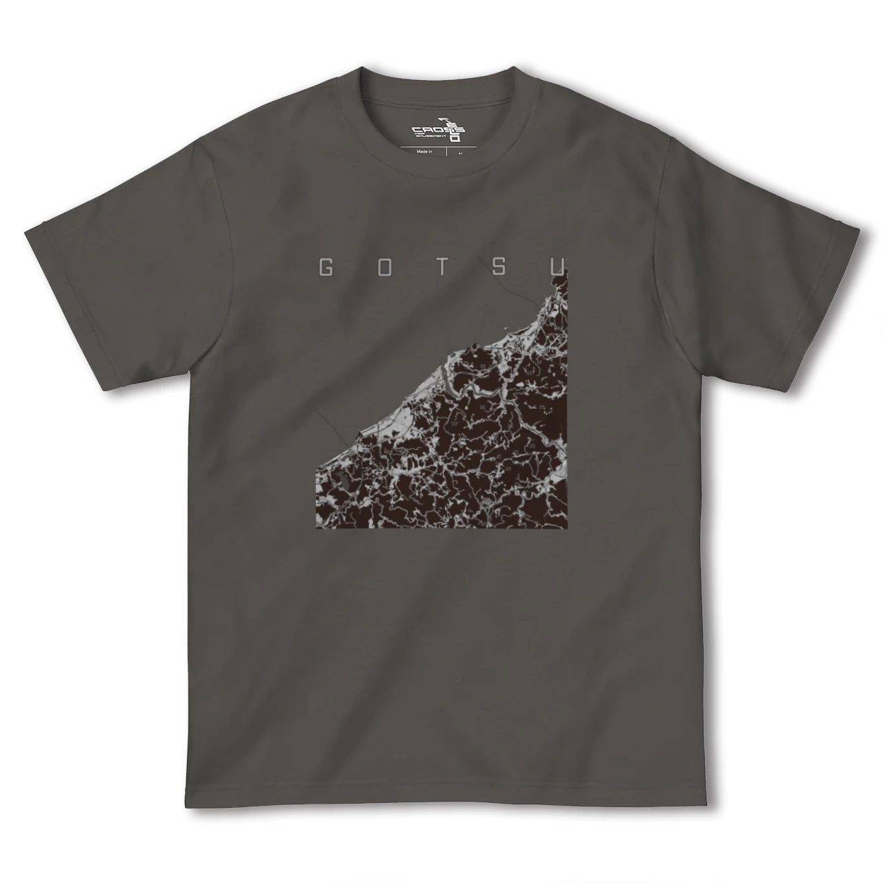 【江津(島根県)】地図柄ヘビーウェイトTシャツ