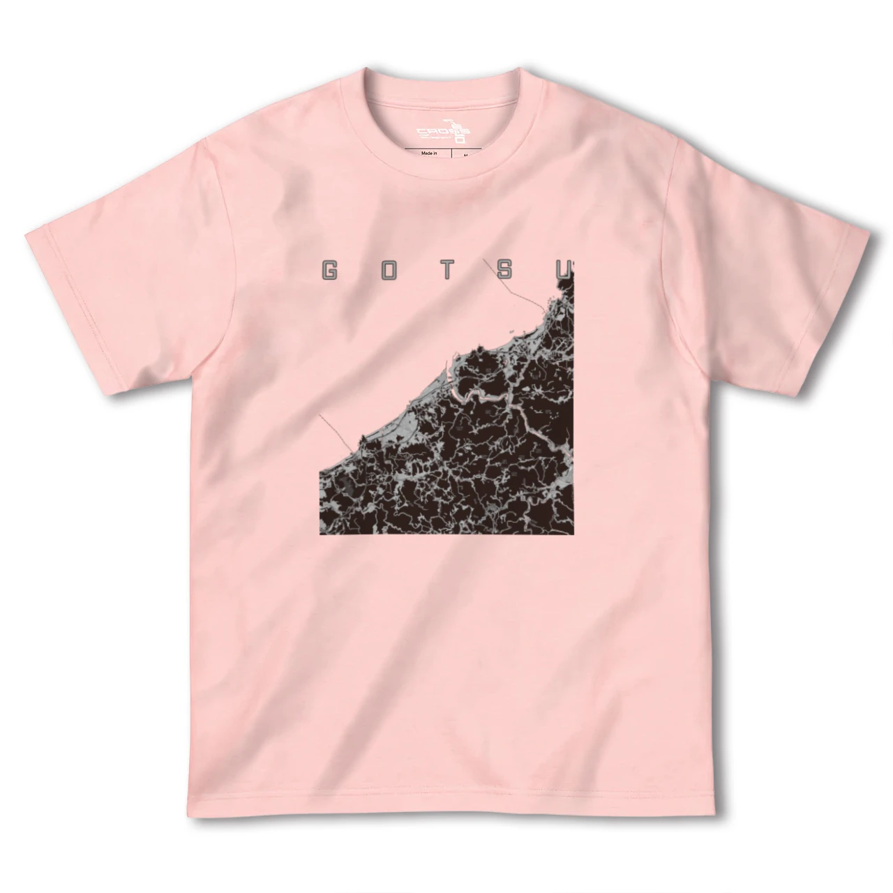 【江津(島根県)】地図柄ヘビーウェイトTシャツ