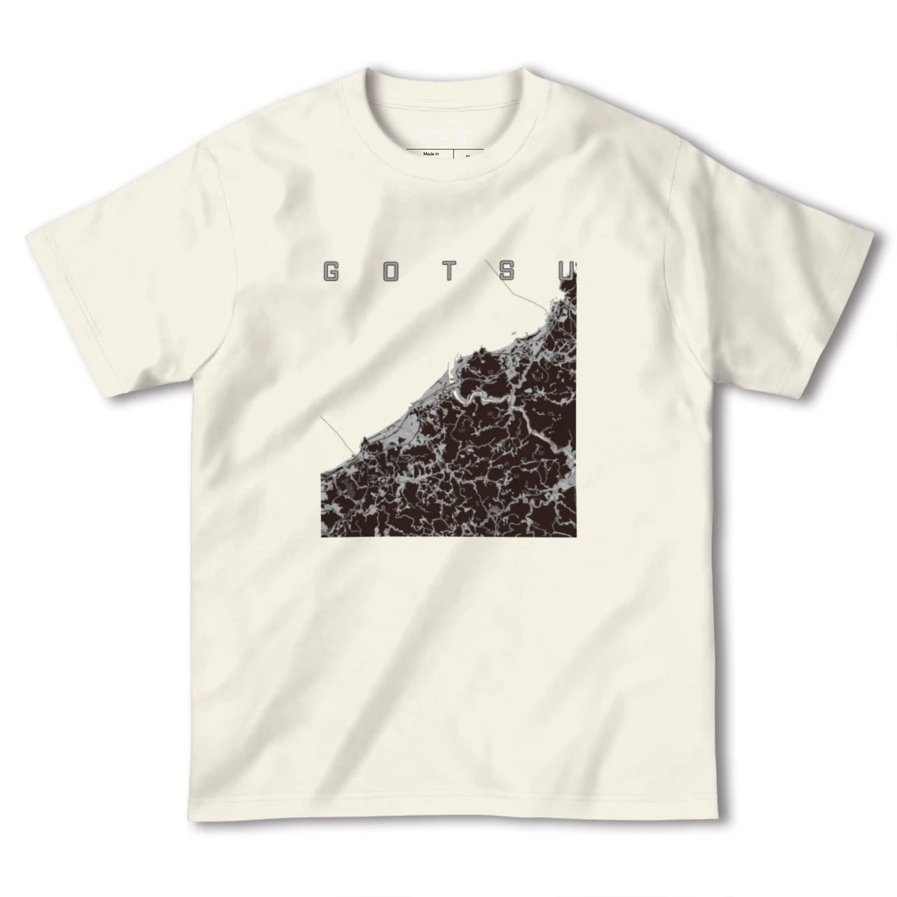 【江津(島根県)】地図柄ヘビーウェイトTシャツ