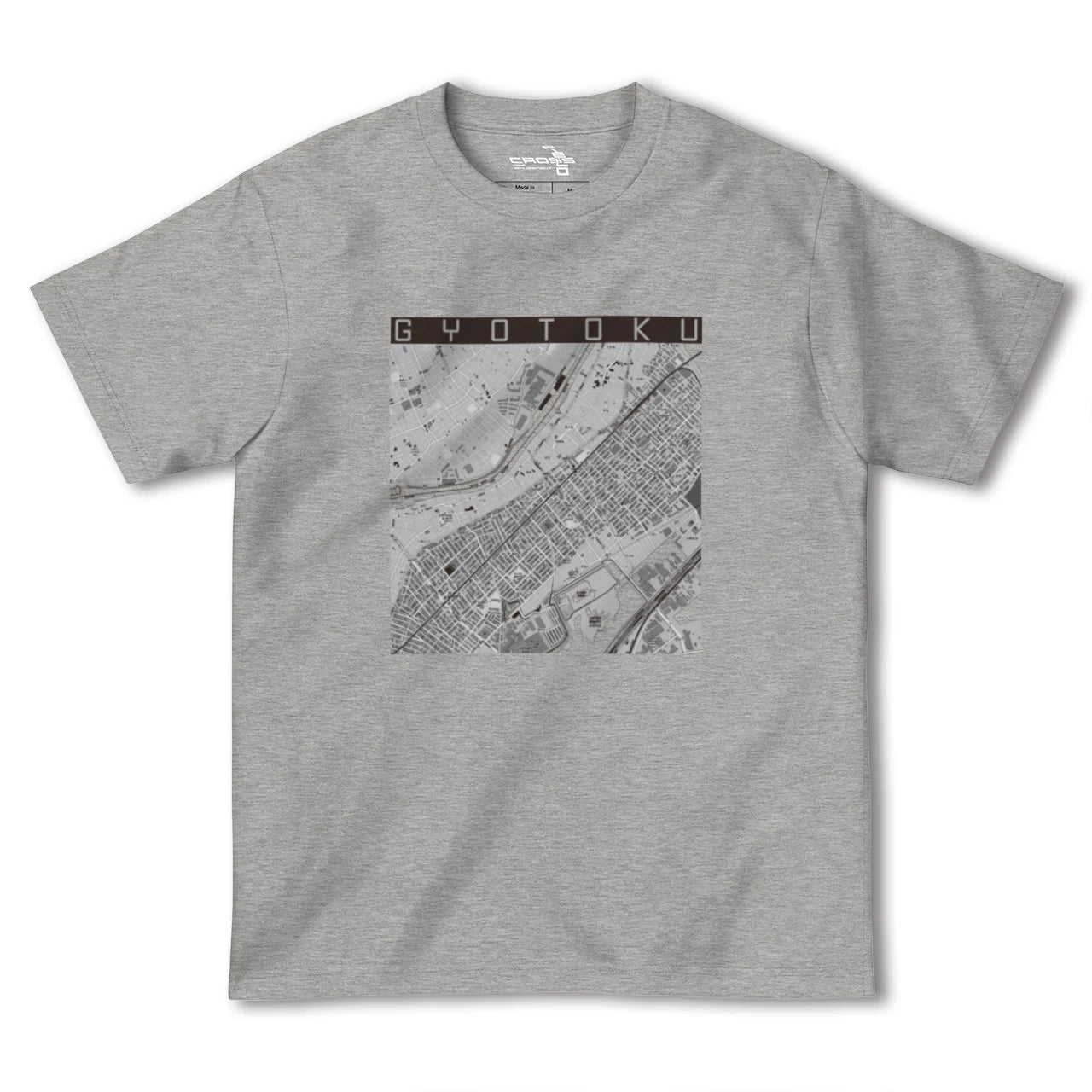 【行徳(千葉県)】地図柄ヘビーウェイトTシャツ
