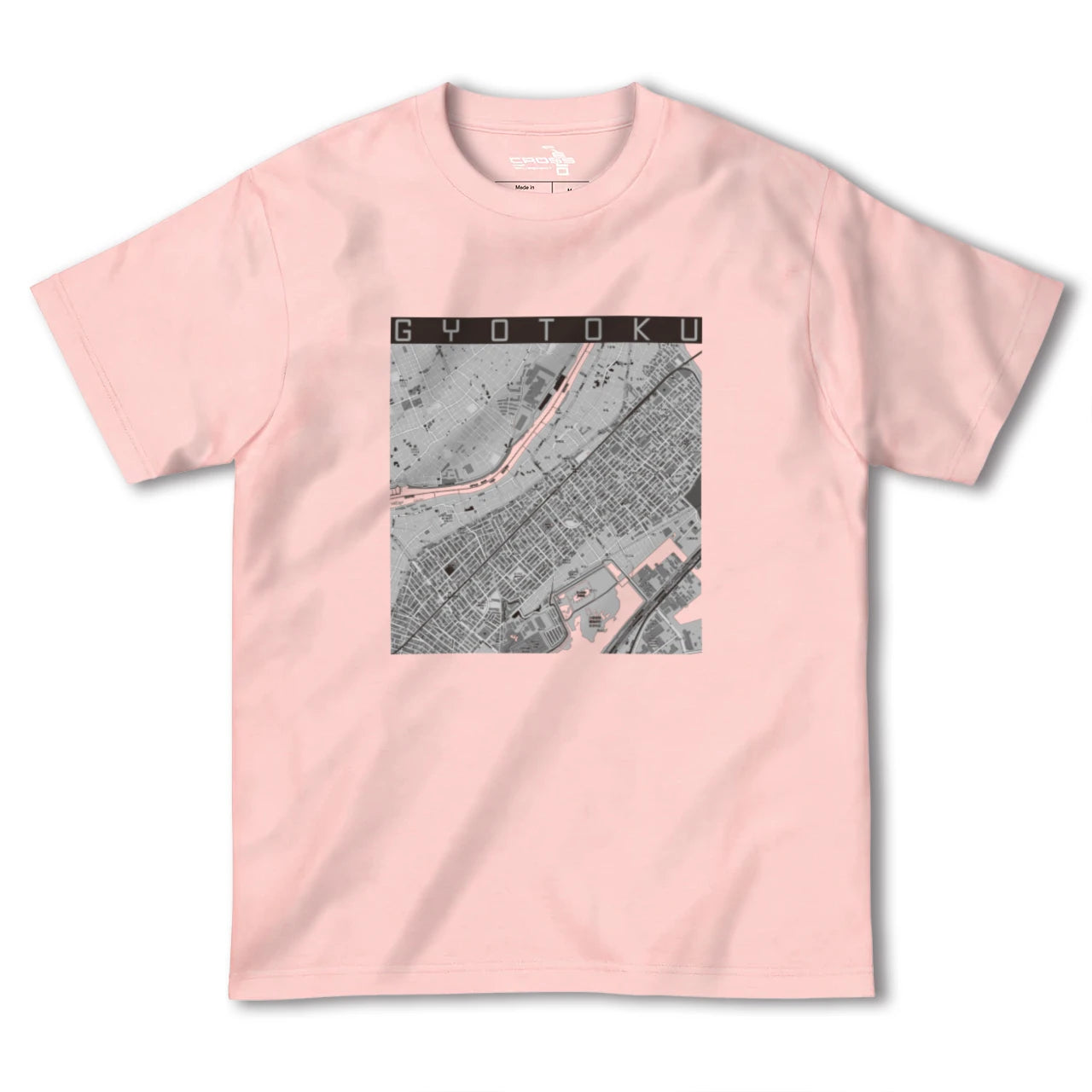 【行徳(千葉県)】地図柄ヘビーウェイトTシャツ