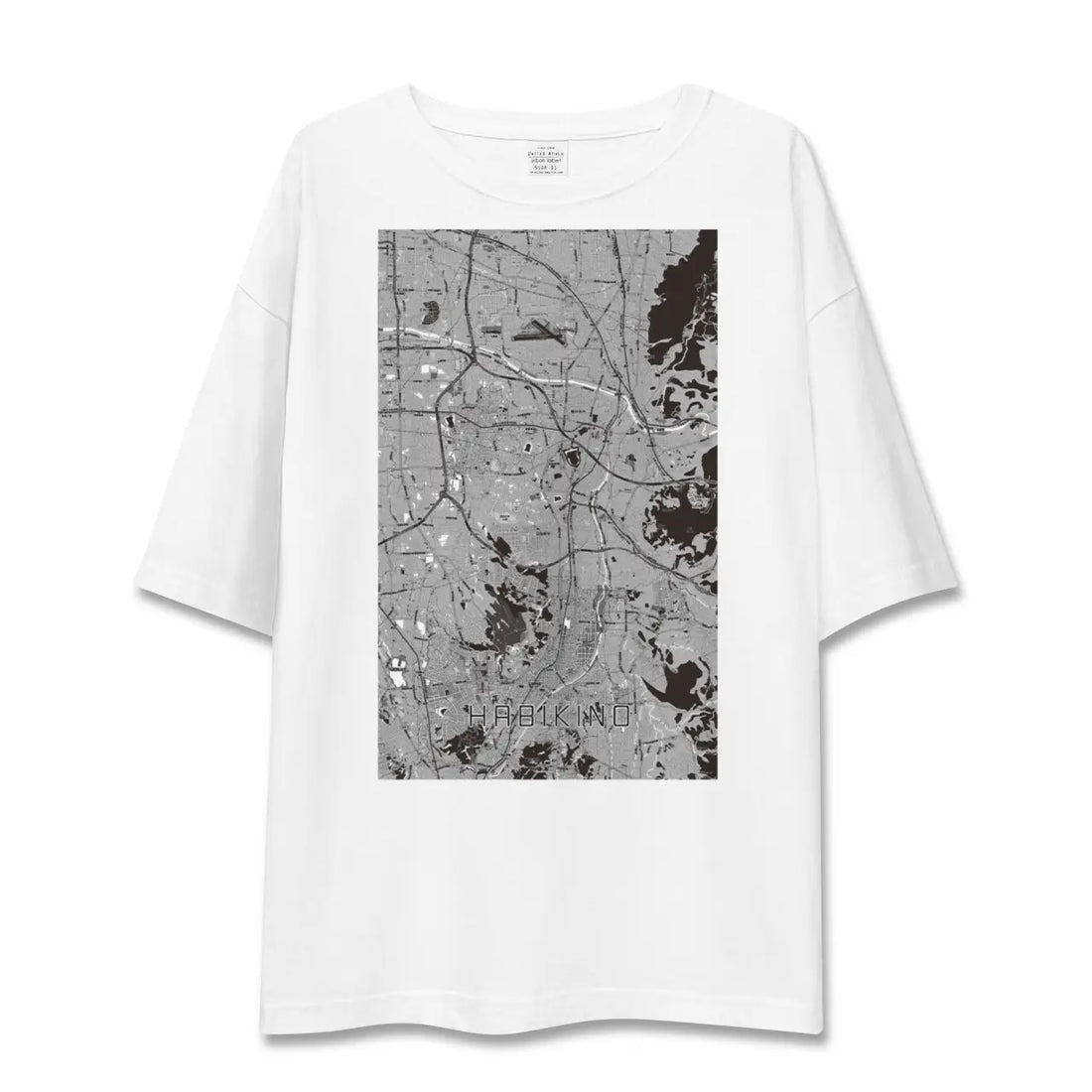 【羽曳野(大阪府)】地図柄ビッグシルエットTシャツ