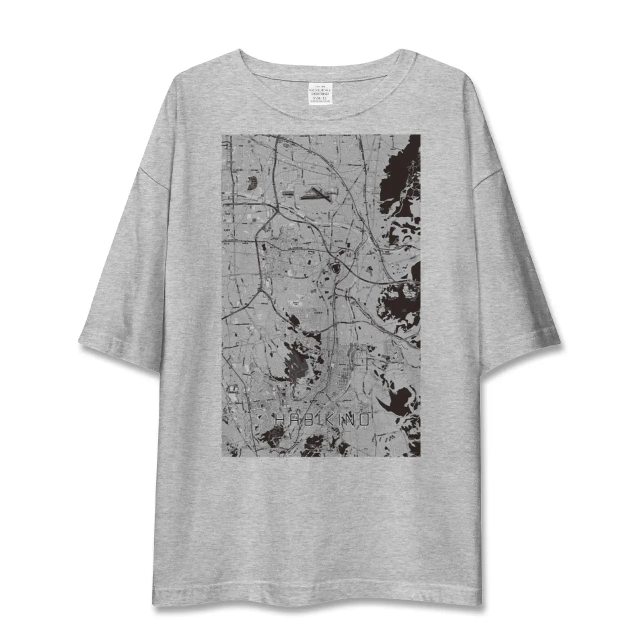 【羽曳野(大阪府)】地図柄ビッグシルエットTシャツ