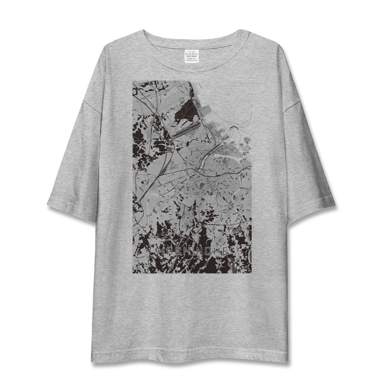【八戸(青森県)】地図柄ビッグシルエットTシャツ