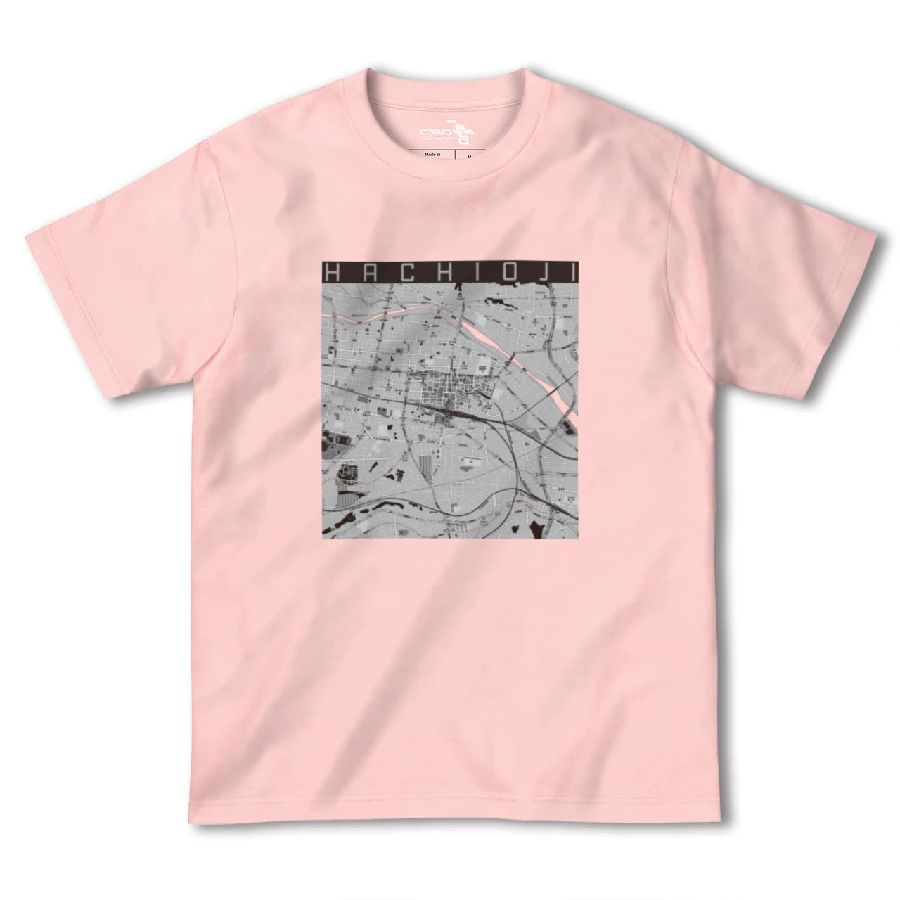 【八王子(東京都)】地図柄ヘビーウェイトTシャツ