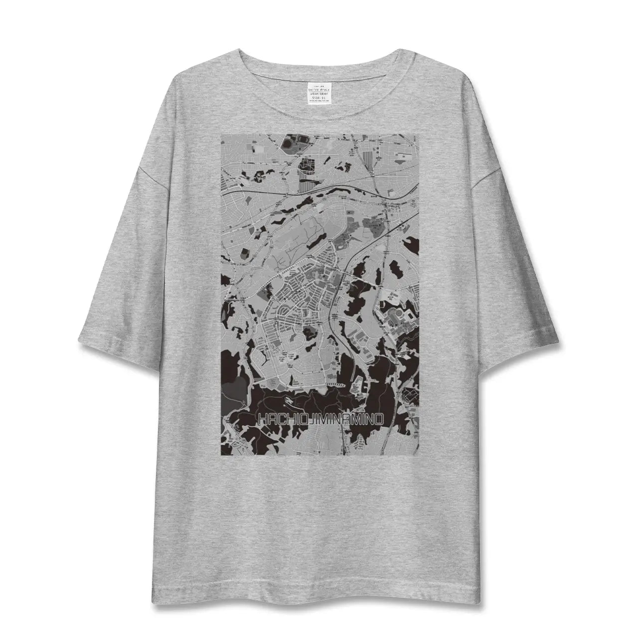 【八王子みなみ野(東京都)】地図柄ビッグシルエットTシャツ