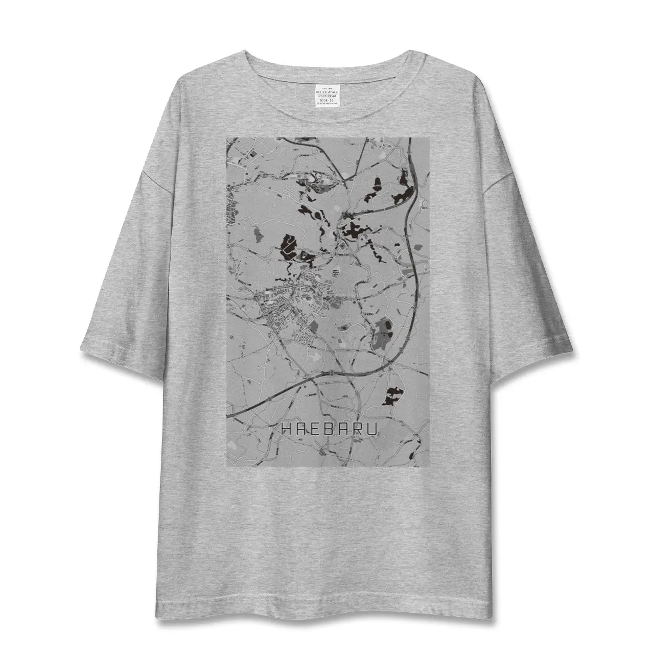 【南風原(沖縄県)】地図柄ビッグシルエットTシャツ