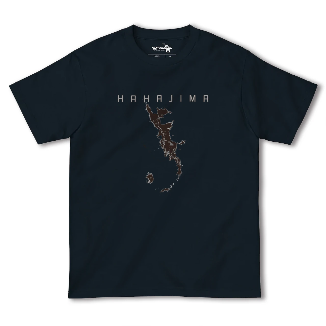 【母島(東京都)】地図柄ヘビーウェイトTシャツ