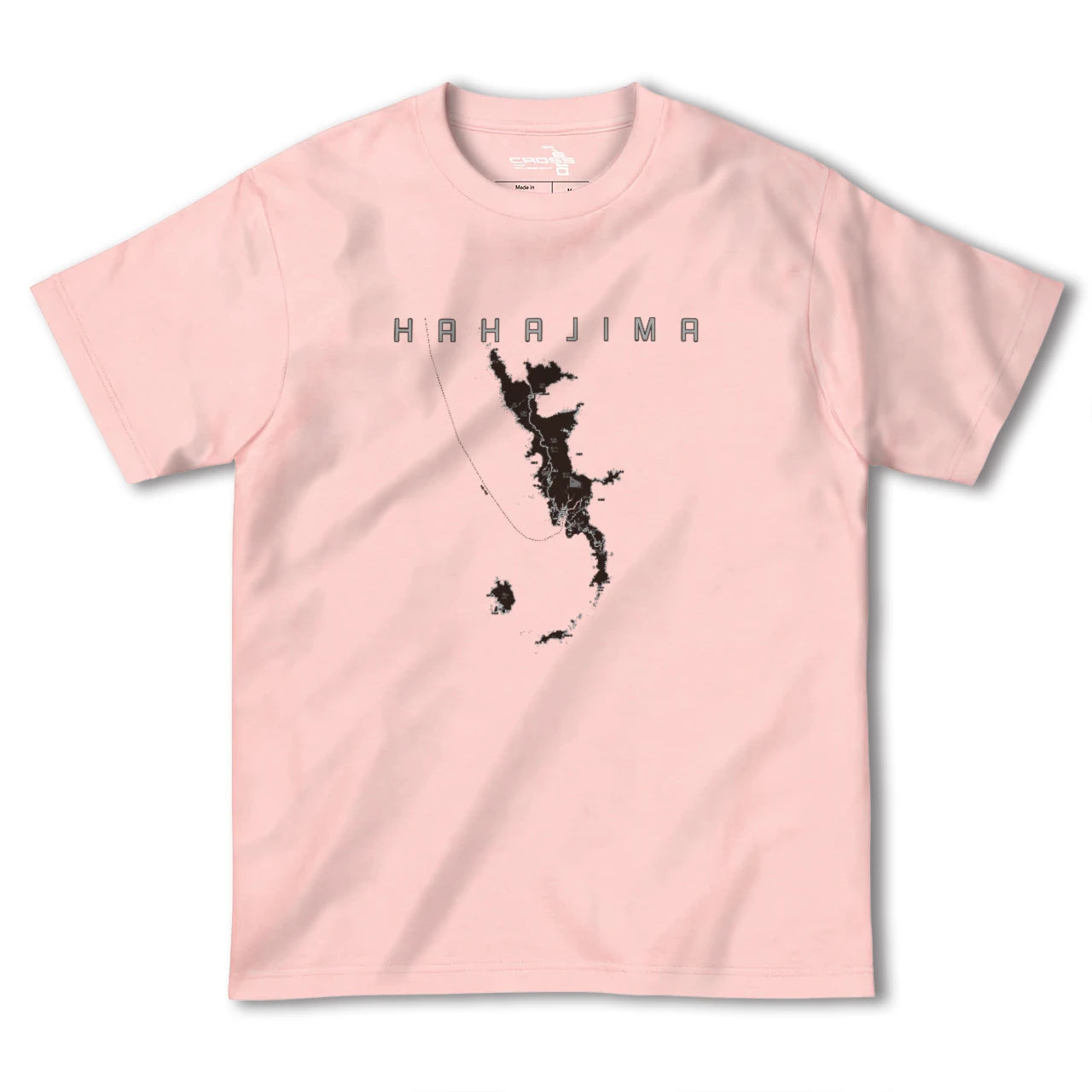 【母島(東京都)】地図柄ヘビーウェイトTシャツ