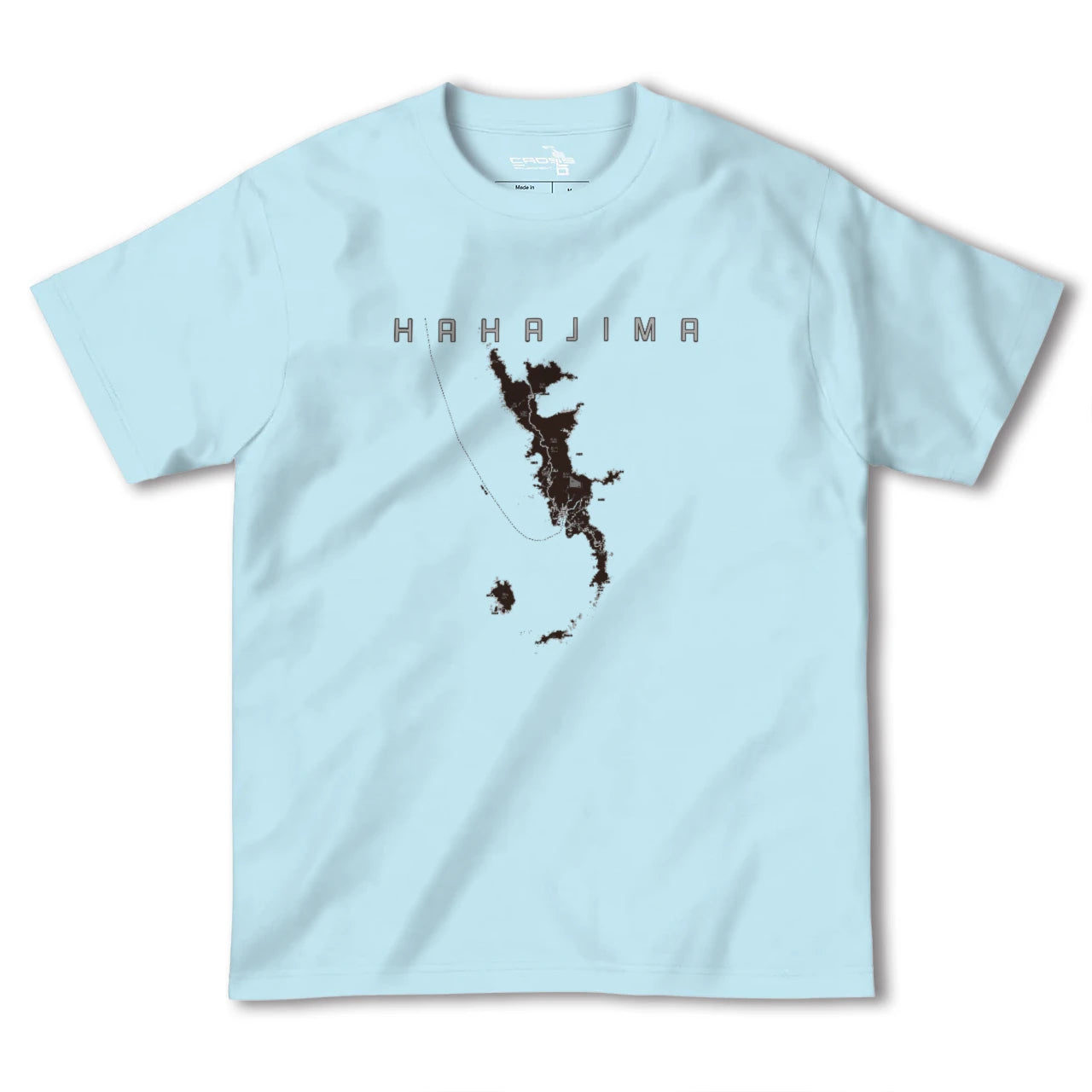 【母島(東京都)】地図柄ヘビーウェイトTシャツ