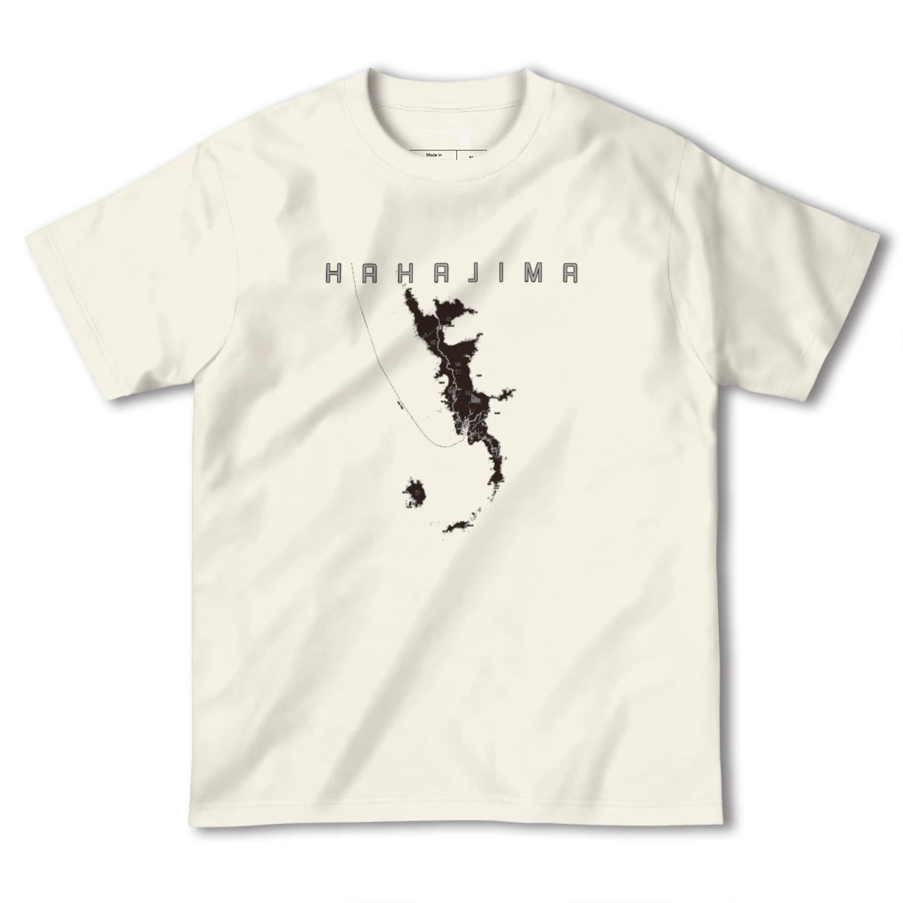 【母島(東京都)】地図柄ヘビーウェイトTシャツ