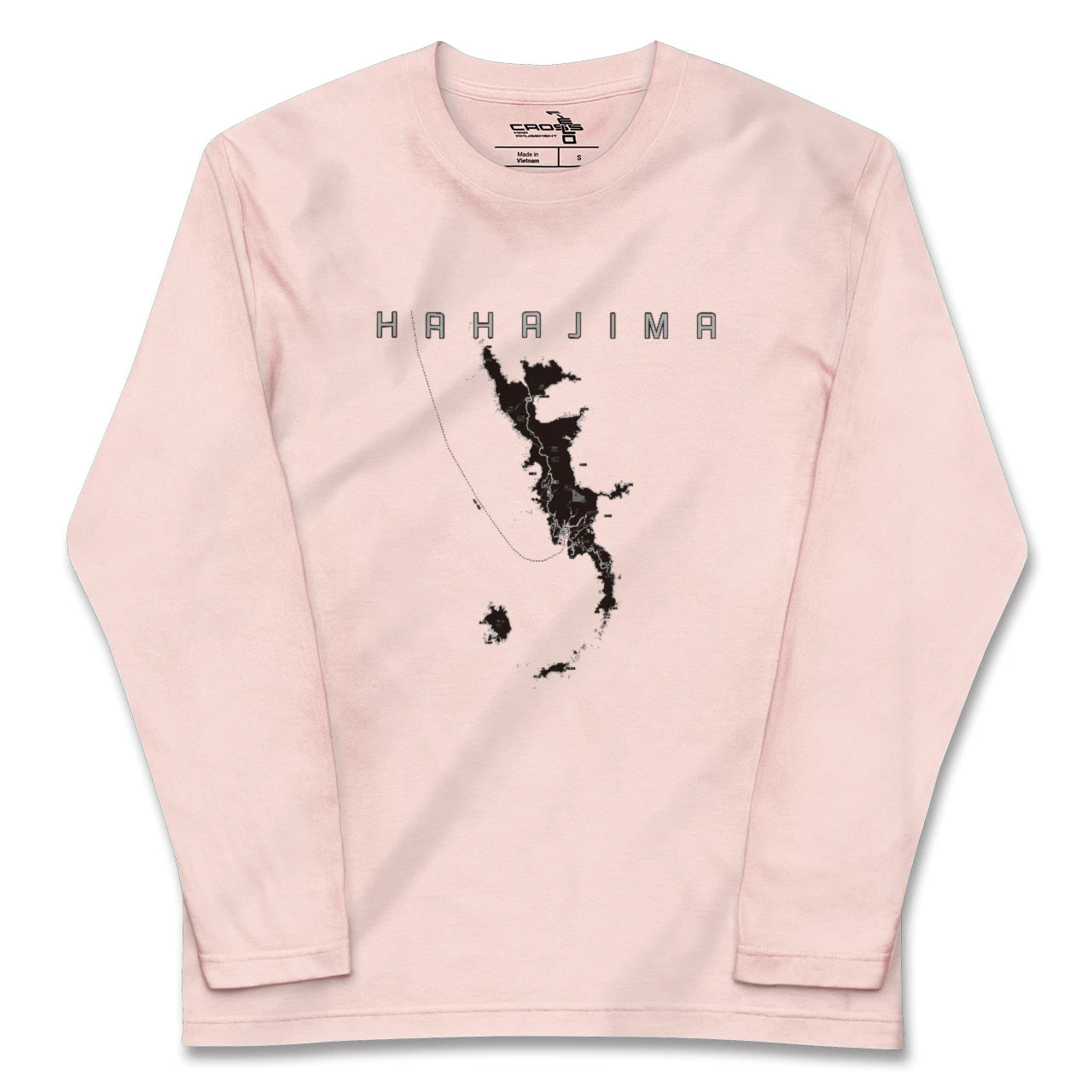 【母島(東京都)】地図柄ロングスリーブTシャツ