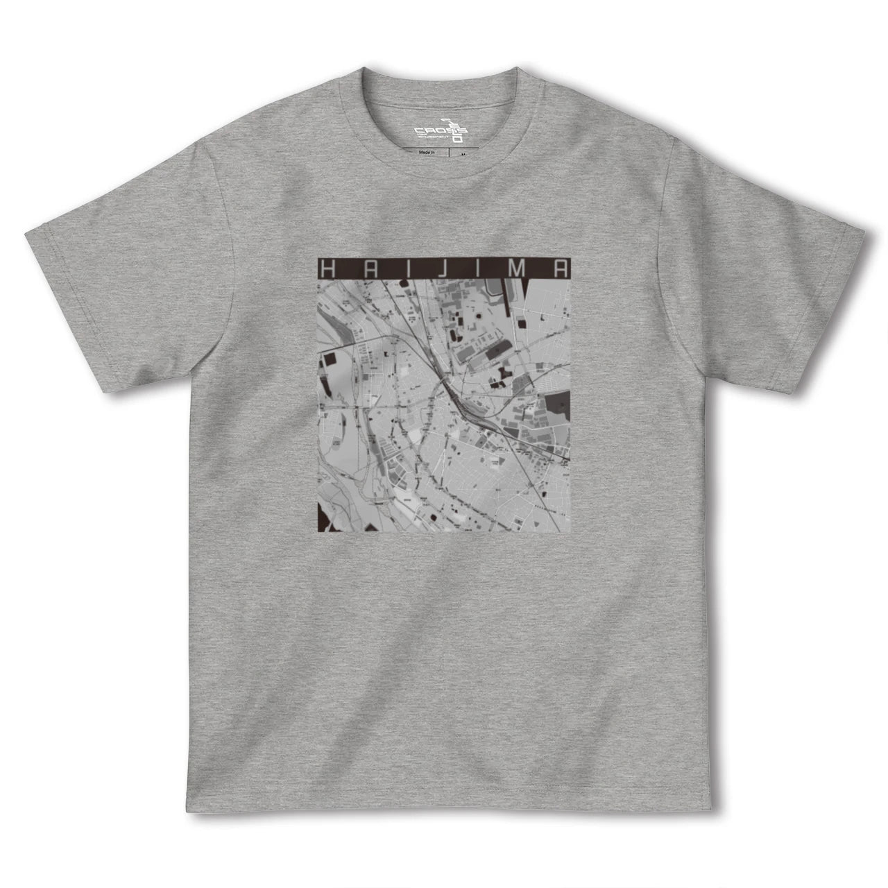 【拝島(東京都)】地図柄ヘビーウェイトTシャツ
