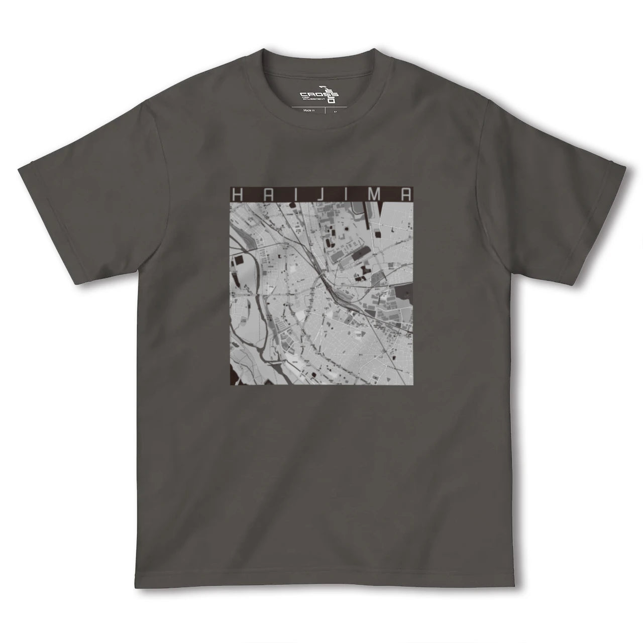 【拝島(東京都)】地図柄ヘビーウェイトTシャツ