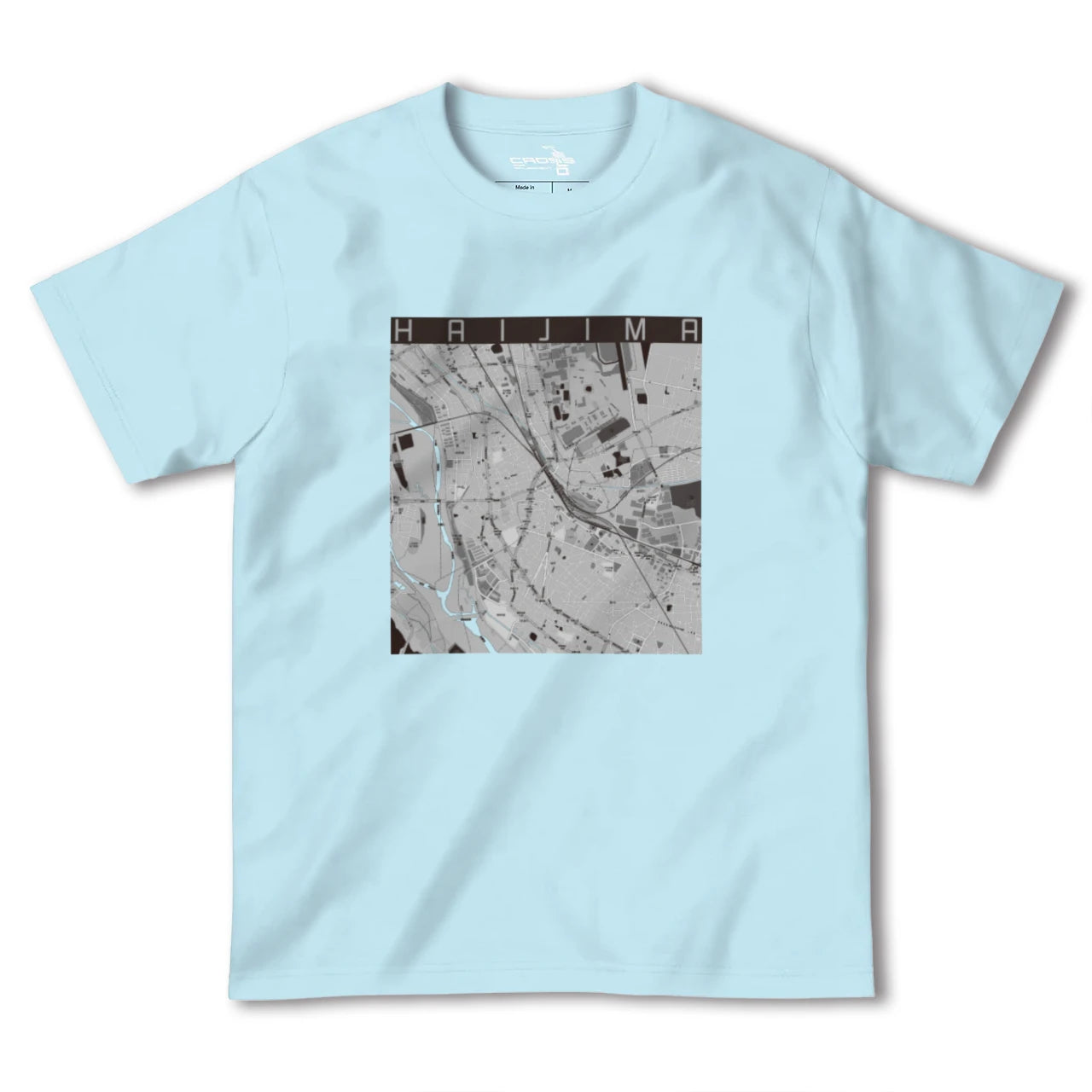 【拝島(東京都)】地図柄ヘビーウェイトTシャツ