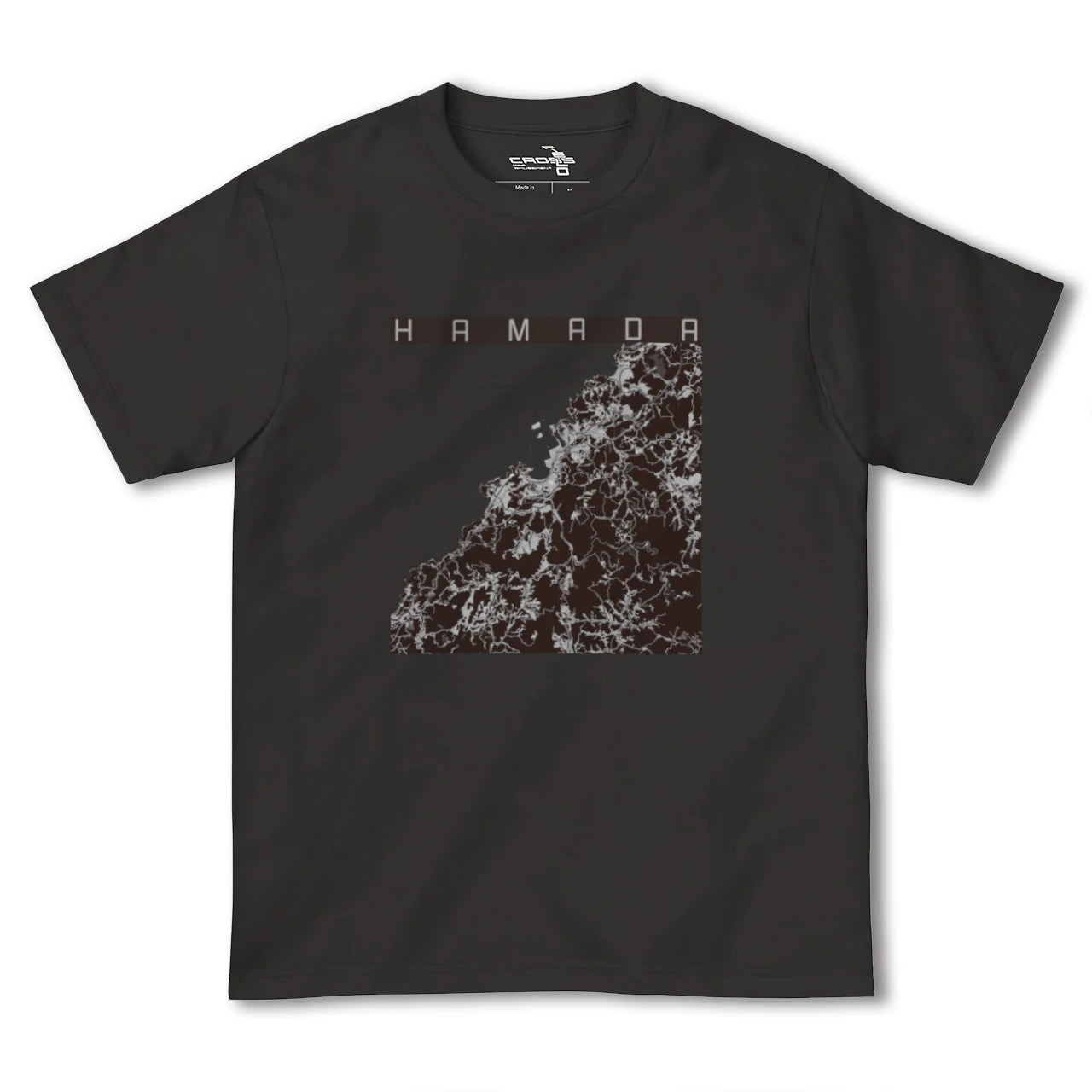 【浜田(島根県)】地図柄ヘビーウェイトTシャツ