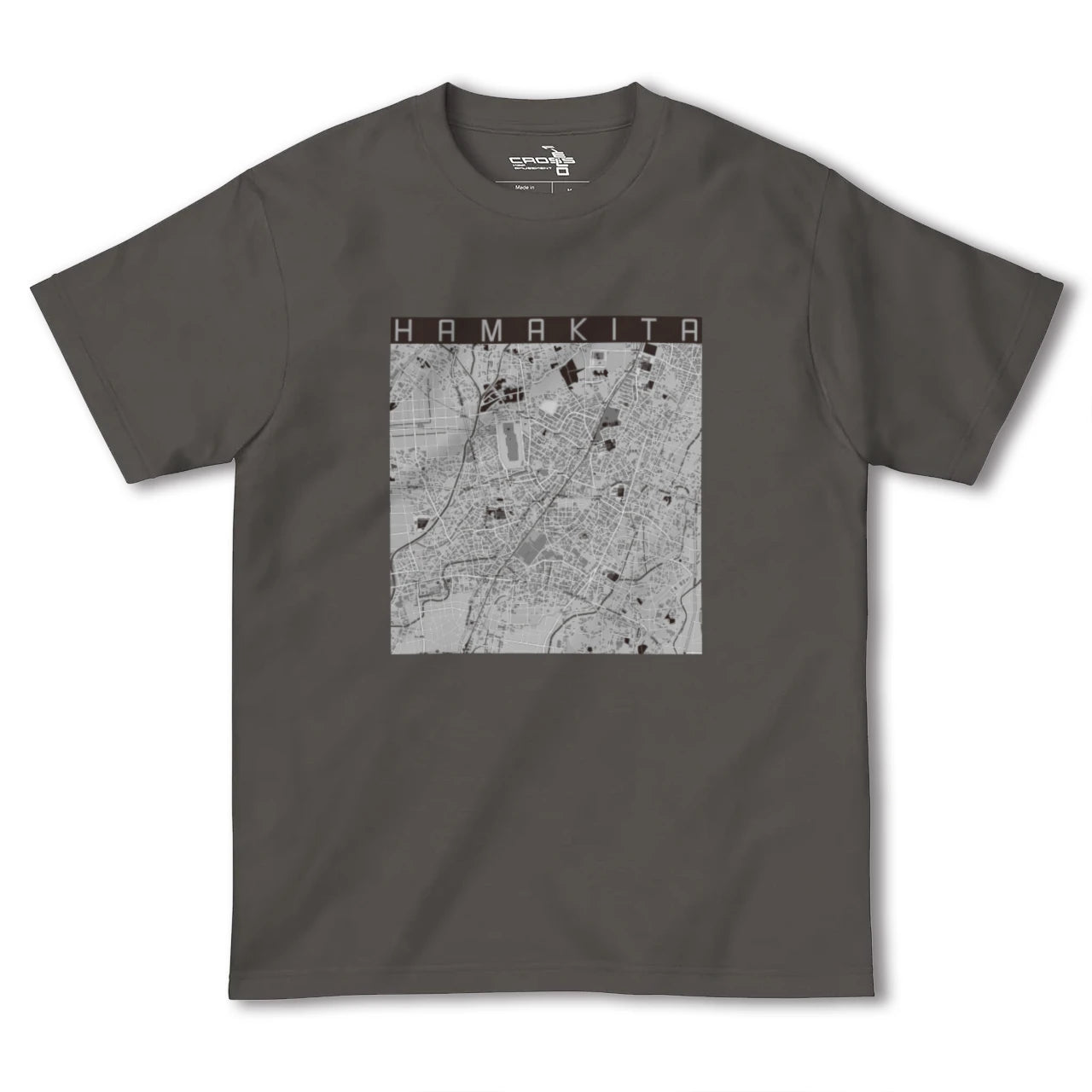 【浜北(静岡県)】地図柄ヘビーウェイトTシャツ