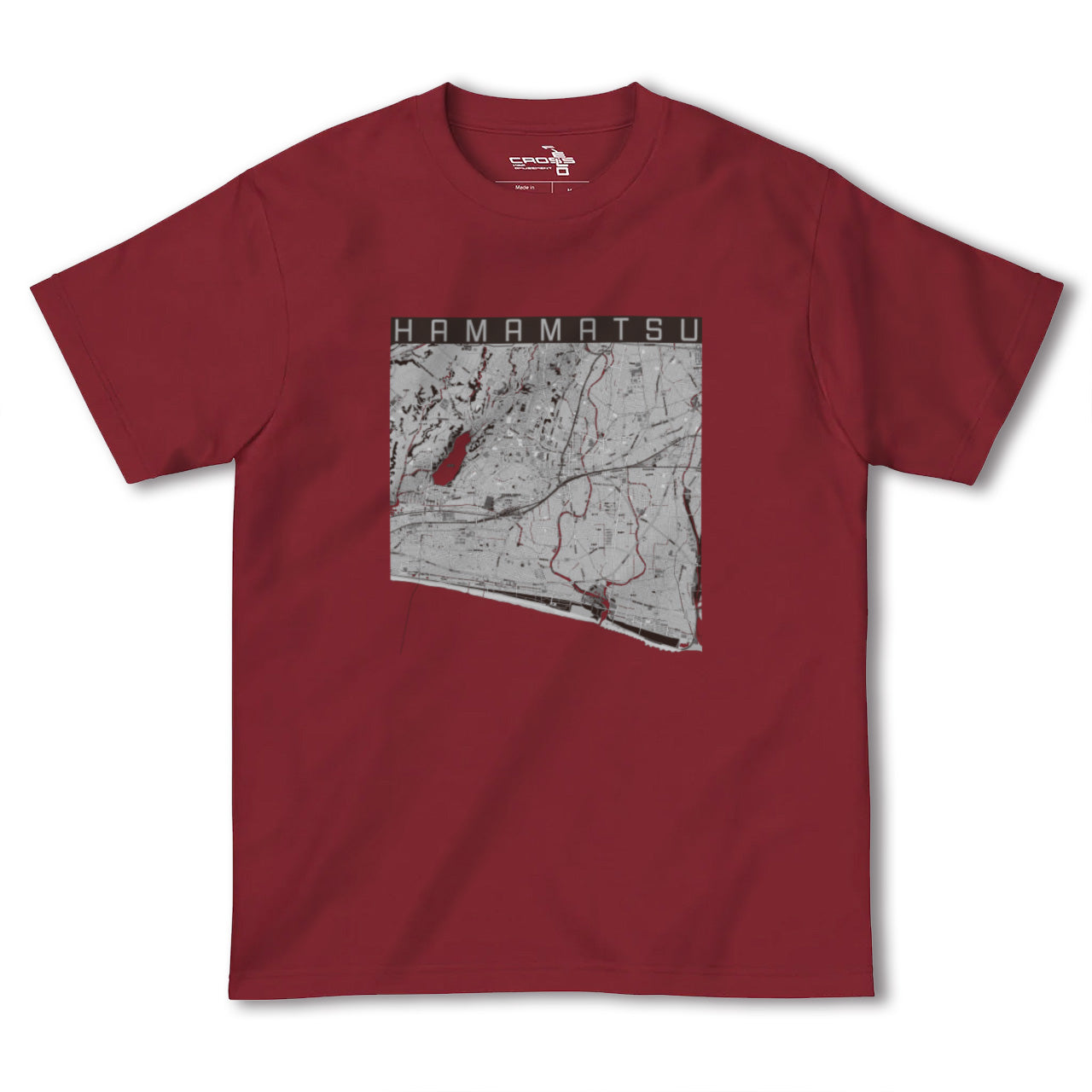 【浜松(静岡県)】地図柄ヘビーウェイトTシャツ
