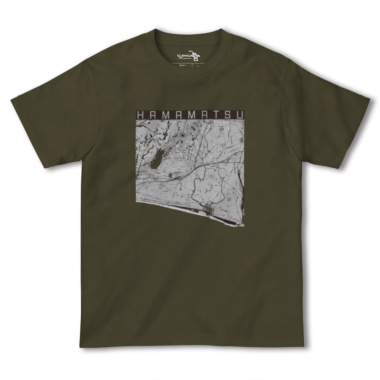 【浜松(静岡県)】地図柄ヘビーウェイトTシャツ