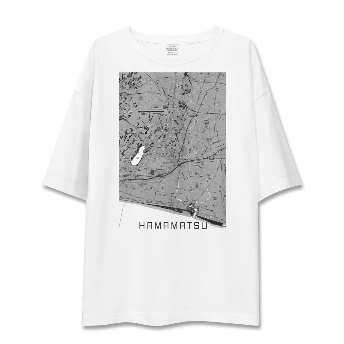 【浜松(静岡県)】地図柄ビッグシルエットTシャツ