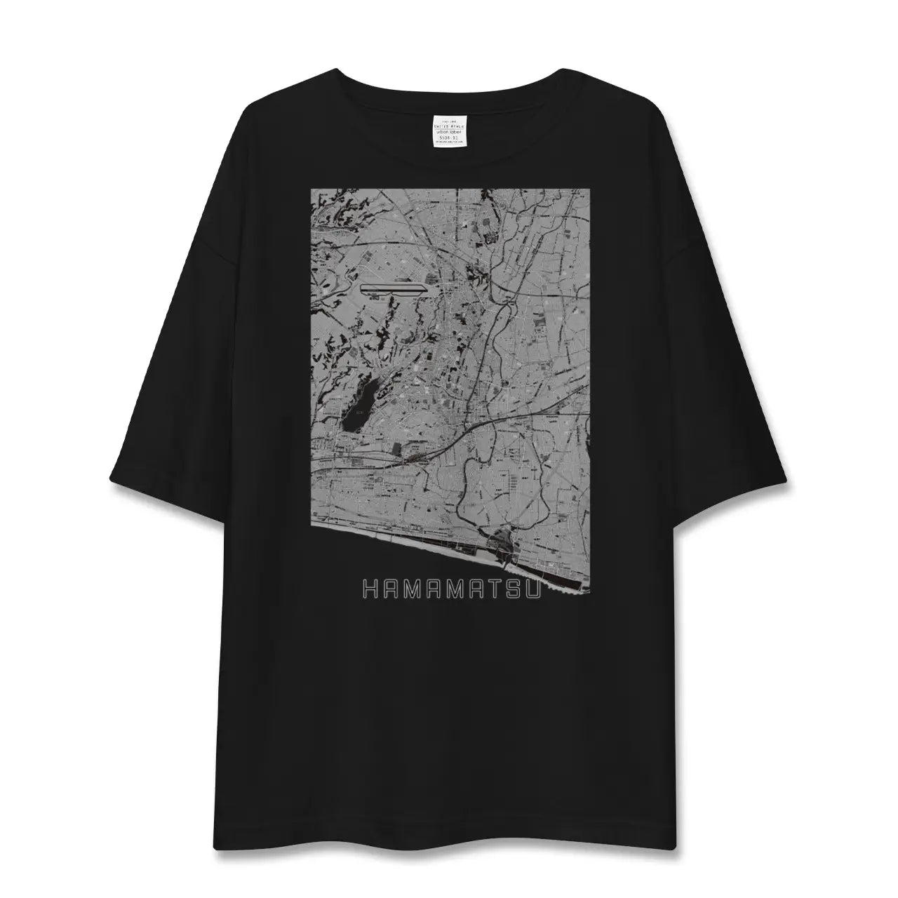 【浜松(静岡県)】地図柄ビッグシルエットTシャツ