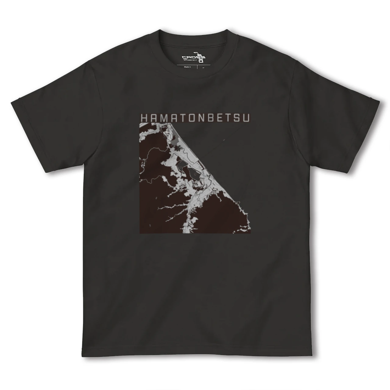 【浜頓別(北海道)】地図柄ヘビーウェイトTシャツ