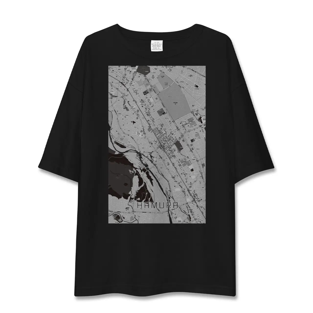 【羽村(東京都)】地図柄ビッグシルエットTシャツ