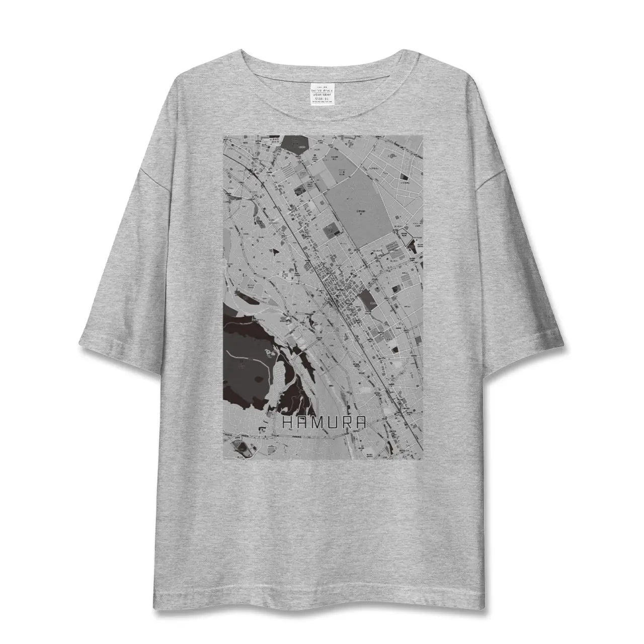 【羽村(東京都)】地図柄ビッグシルエットTシャツ