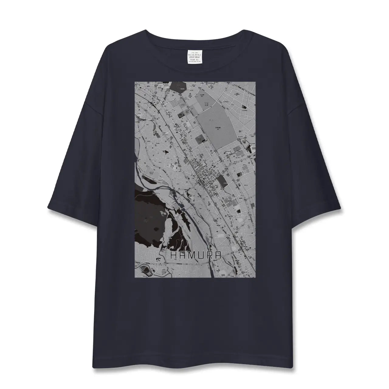 【羽村(東京都)】地図柄ビッグシルエットTシャツ